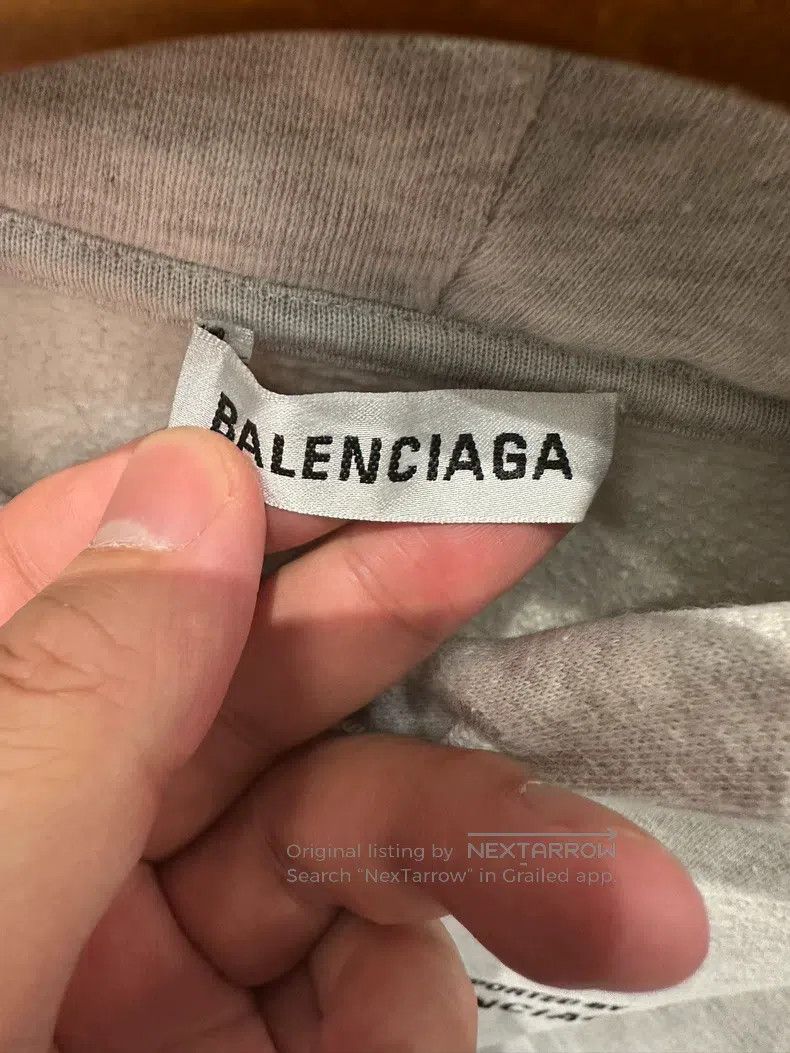 Balenciaga Balenciaga WFP charity hoodie Size US XS / EU 42 / 0 - 5 Thumbnail