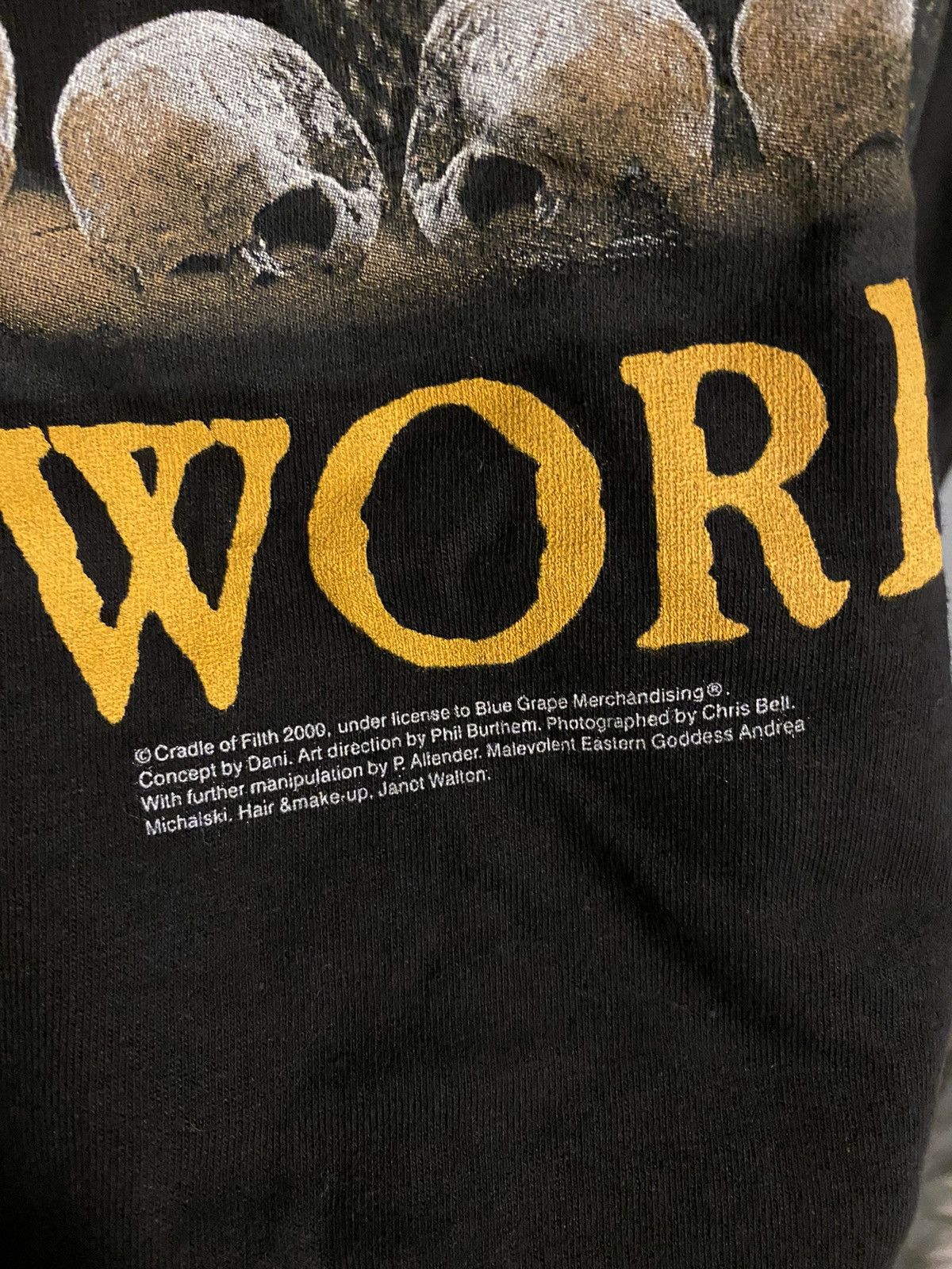 Band Tees × Vintage Vintage 2000’ Cradle of Filth Destroyer of Worlds Size US XL / EU 56 / 4 - 6 Thumbnail
