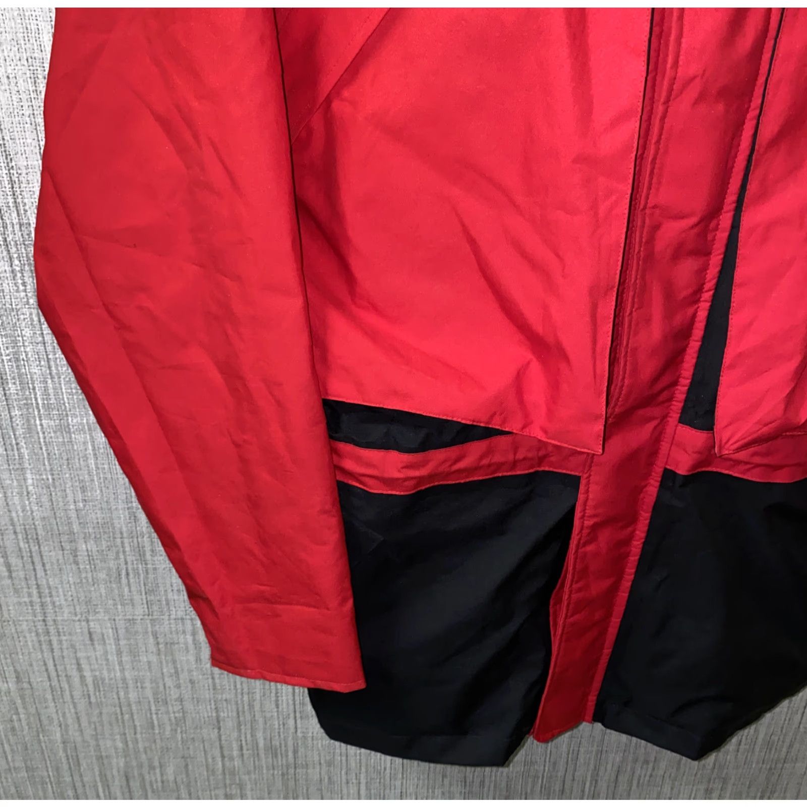 J.Crew J.CREW Jacket Full Zip Men Red XLT TALL Polyester Big & Tall Mens Size US XL / EU 56 / 4 - 4 Thumbnail