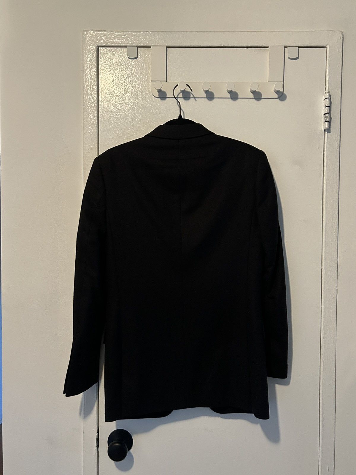 Givenchy Givenchy Wool Cashmere Black Suit Slim Blazer $2498 Size 34S - 7 Thumbnail