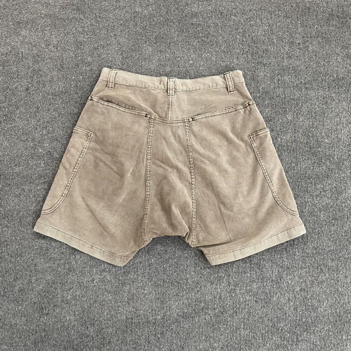 Issey Miyake Tsumori Chisato Corduroy Short Pants Multi Pocket Streetwear Size US 29 - 6 Thumbnail