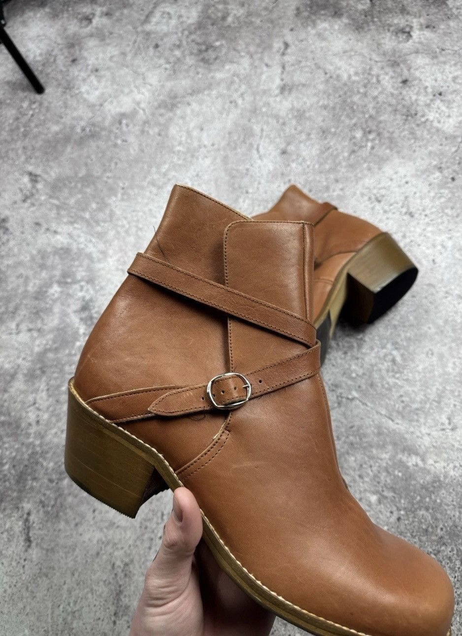 A.S.98 STRAPS BELTED A.S 98 style Boots Leather Style Rick Owens Size US 11 / EU 44 - 8 Thumbnail