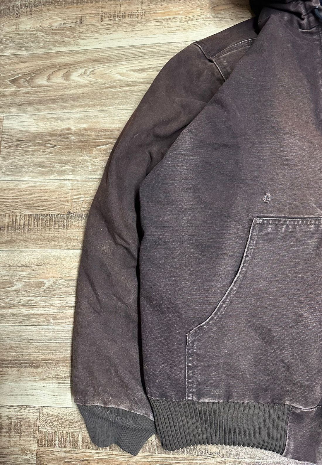 Carhartt × Vintage Vintage faded 00s Carhartt Active jacket J130 DKB Size US XL / EU 56 / 4 - 3 Thumbnail