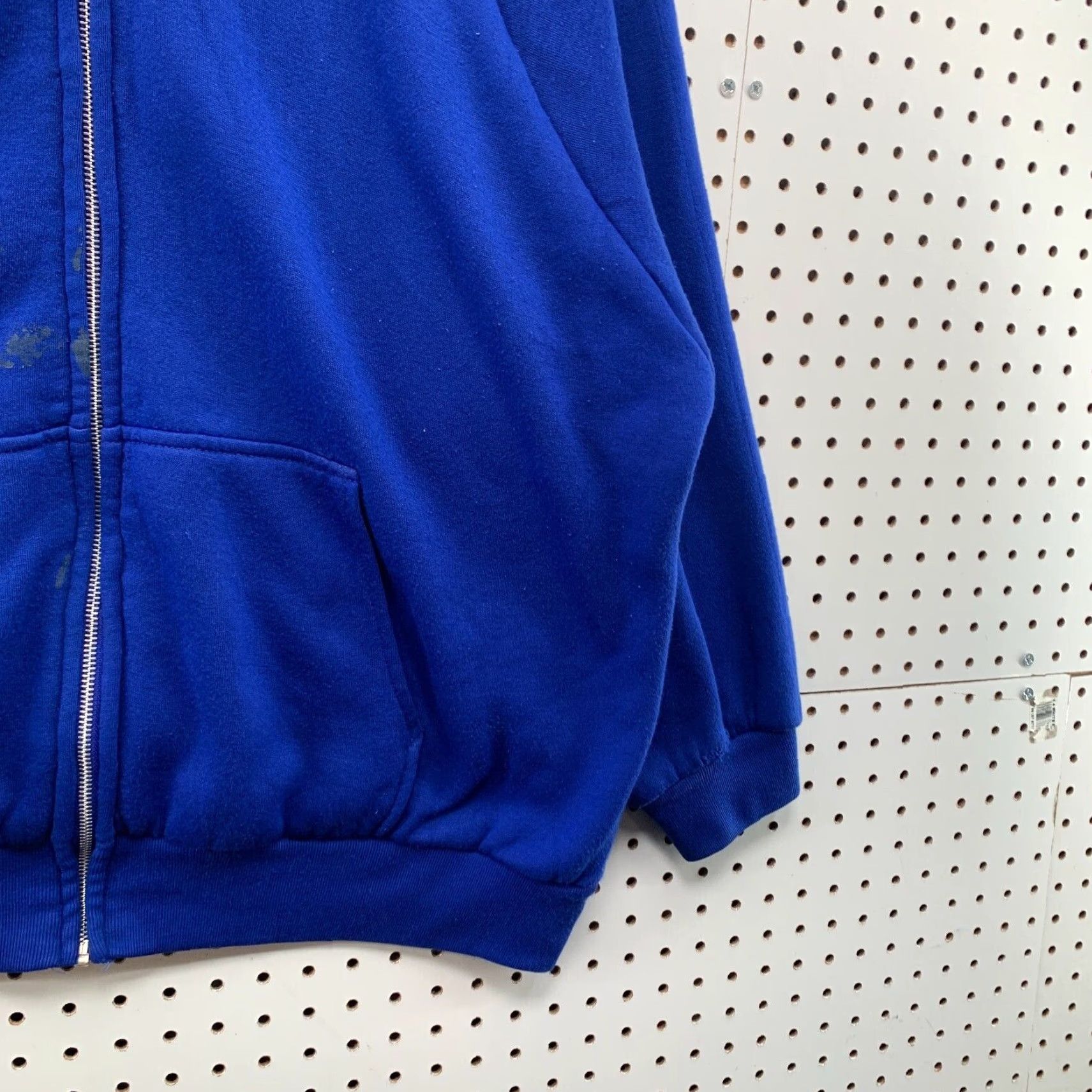 McGregor VINTAGE MacGregor Hoodie Mens 2XL Full Zip Zip Hooded Thermal Fleece Royal Blue 90s Size US XXL / EU 58 / 5 - 7 Thumbnail