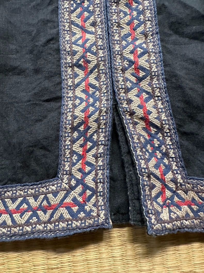 Kapital Kapital Cuban collar ethnic embroidery short-sleeved shirt Size US L / EU 52-54 / 3 - 6 Thumbnail