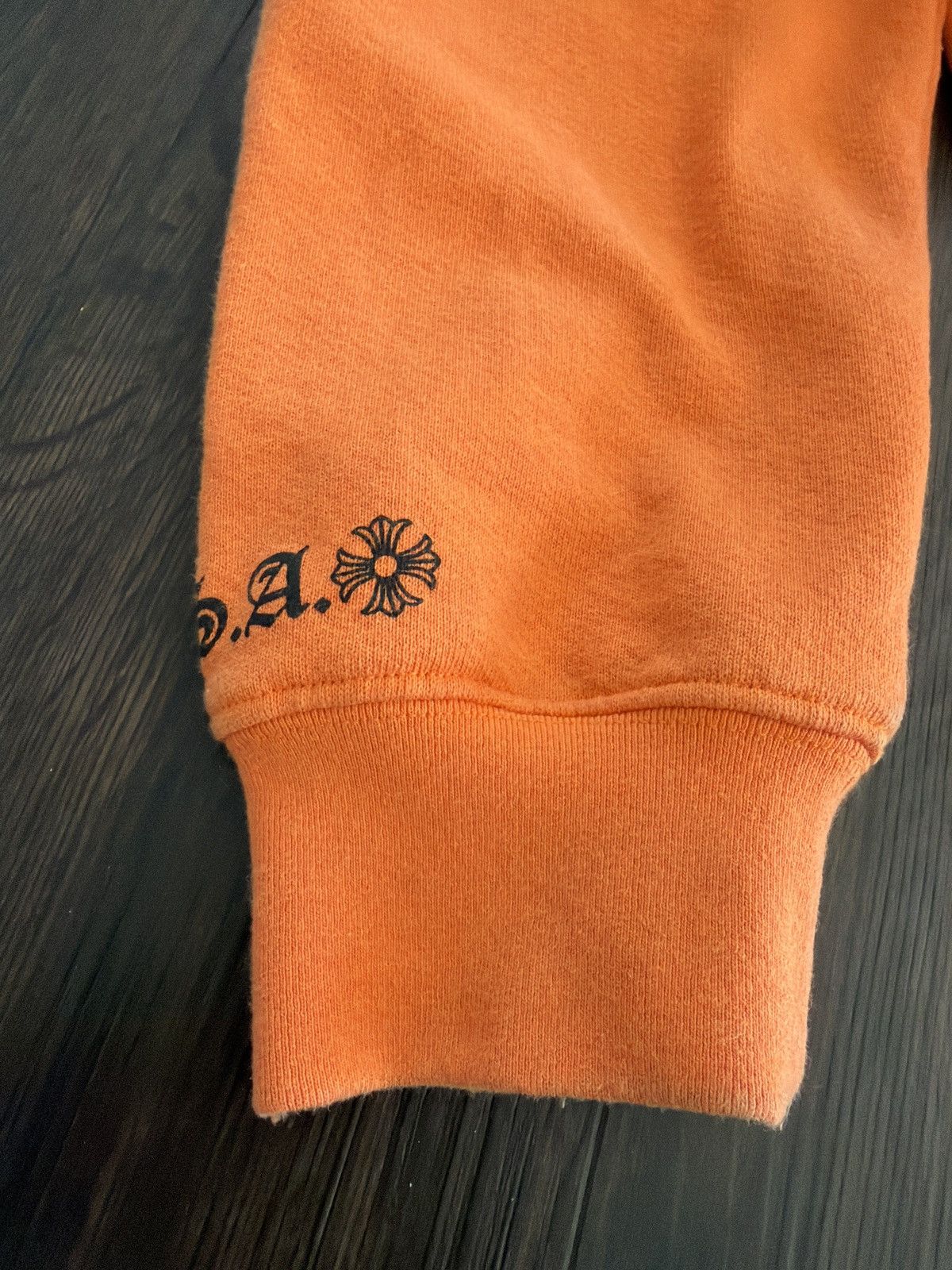 Chrome Hearts Chrome Hearts Orange Dagger Crewneck Size US M / EU 48-50 / 2 - 6 Thumbnail