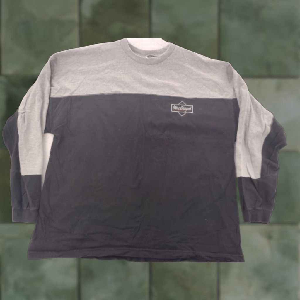 McGregor MacGregor Polo Shirt Mens 2XL Long Sleeve Black Logo Size US XXL / EU 58 / 5 - 1 Thumbnail