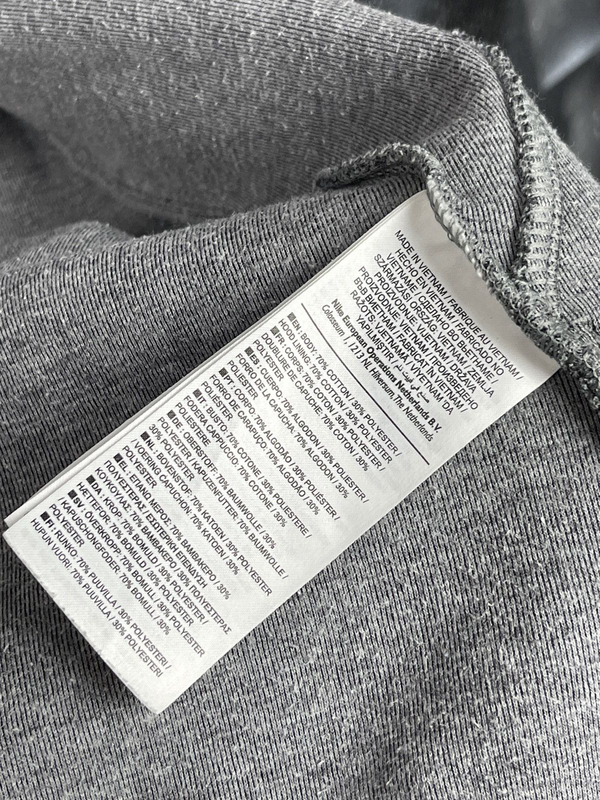 Nike Nike Tech Fleece Grey Windrunner Full Zip Hoodie Size Medium Size US M / EU 48-50 / 2 - 12 Thumbnail