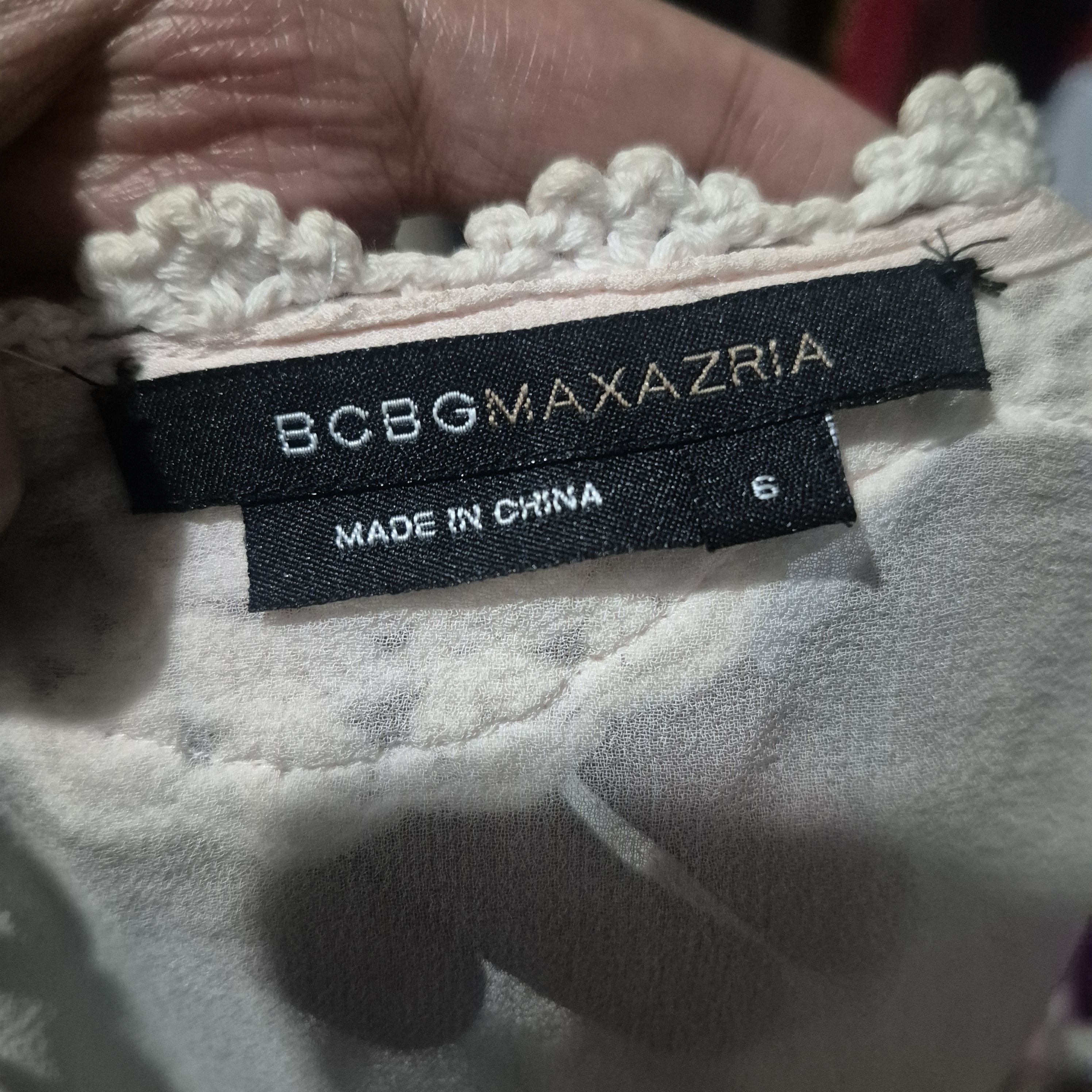Bcbgmaxazria Chiffon silk top Size M / US 6-8 / IT 42-44 - 4 Thumbnail