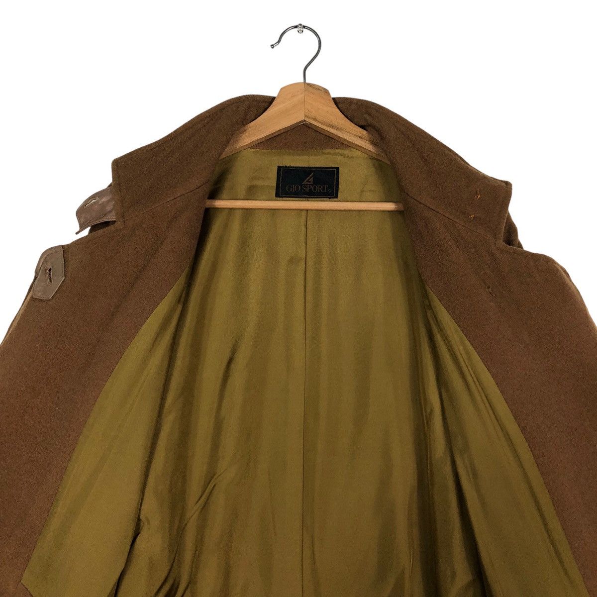 Japanese Brand 🔥Vintage Wool Fly Bomber Jacket Gio Sport Japan Made Size US L / EU 52-54 / 3 - 14 Thumbnail