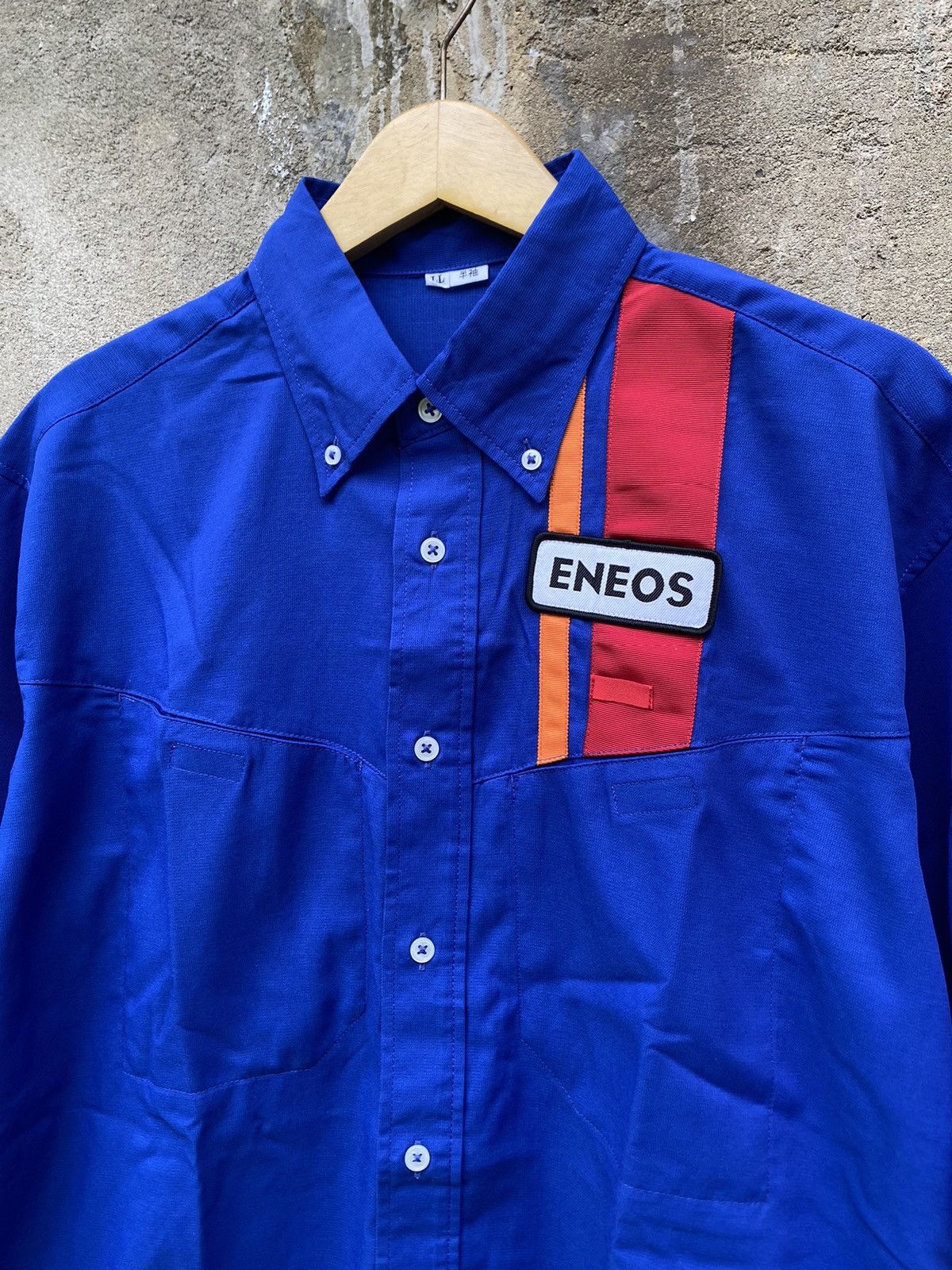 Japanese Brand × Vintage Vintage Eneos Shirt Size US XL / EU 56 / 4 - 2 Thumbnail