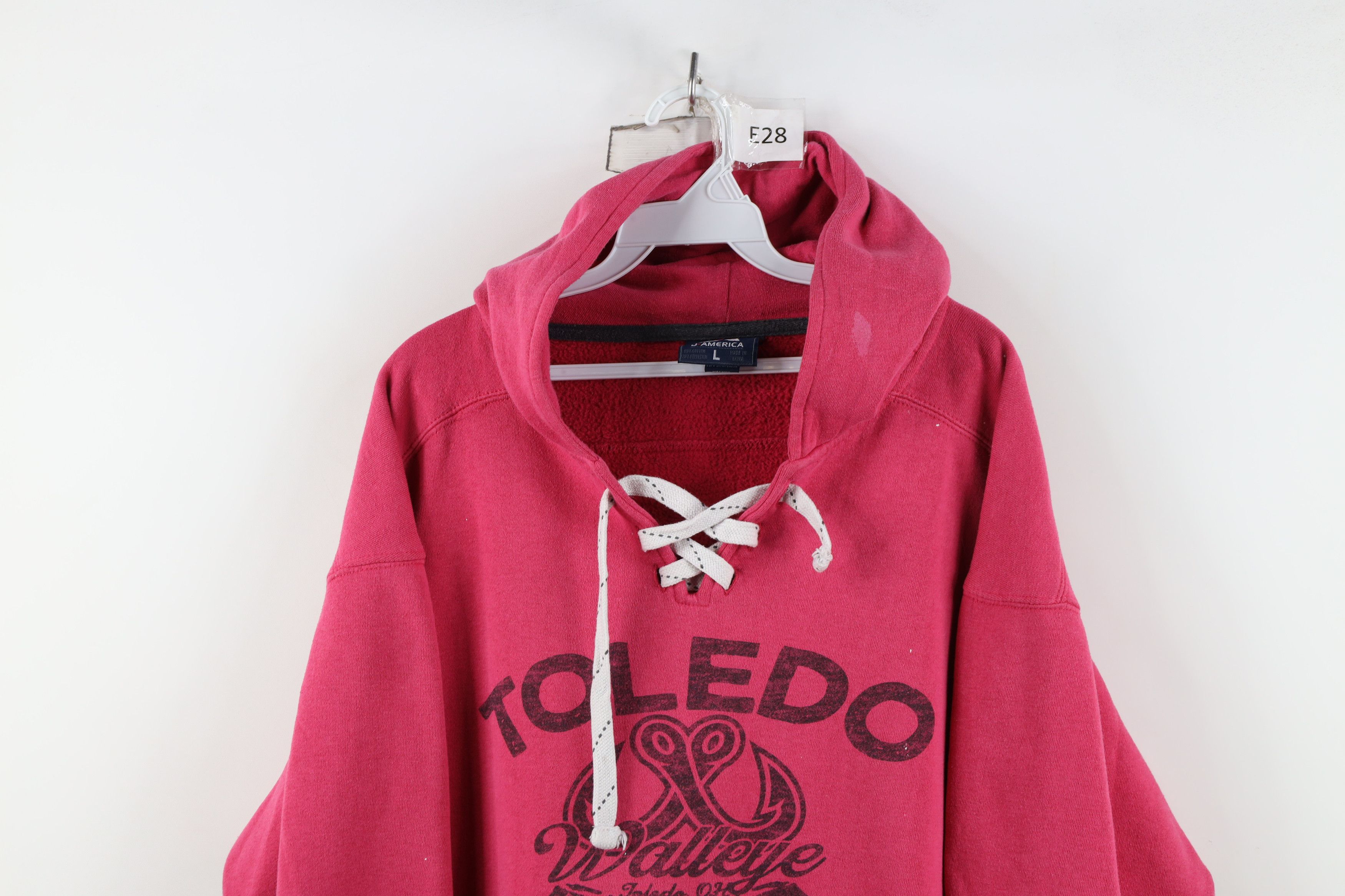 Vintage Vintage Toledo Walleye Hockey Jersey Hoodie Sweatshirt Size L / US 10 / IT 46 - 2 Thumbnail
