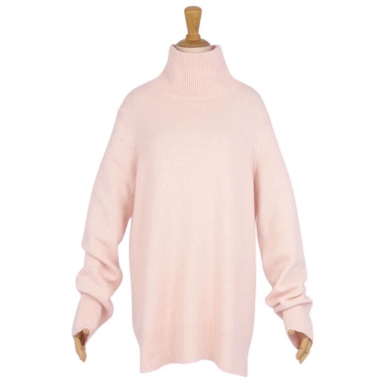 The Row The Row Pink Wool Cashmere Knit Sweater Size US S / EU 44-46 / 1 - 1 Thumbnail