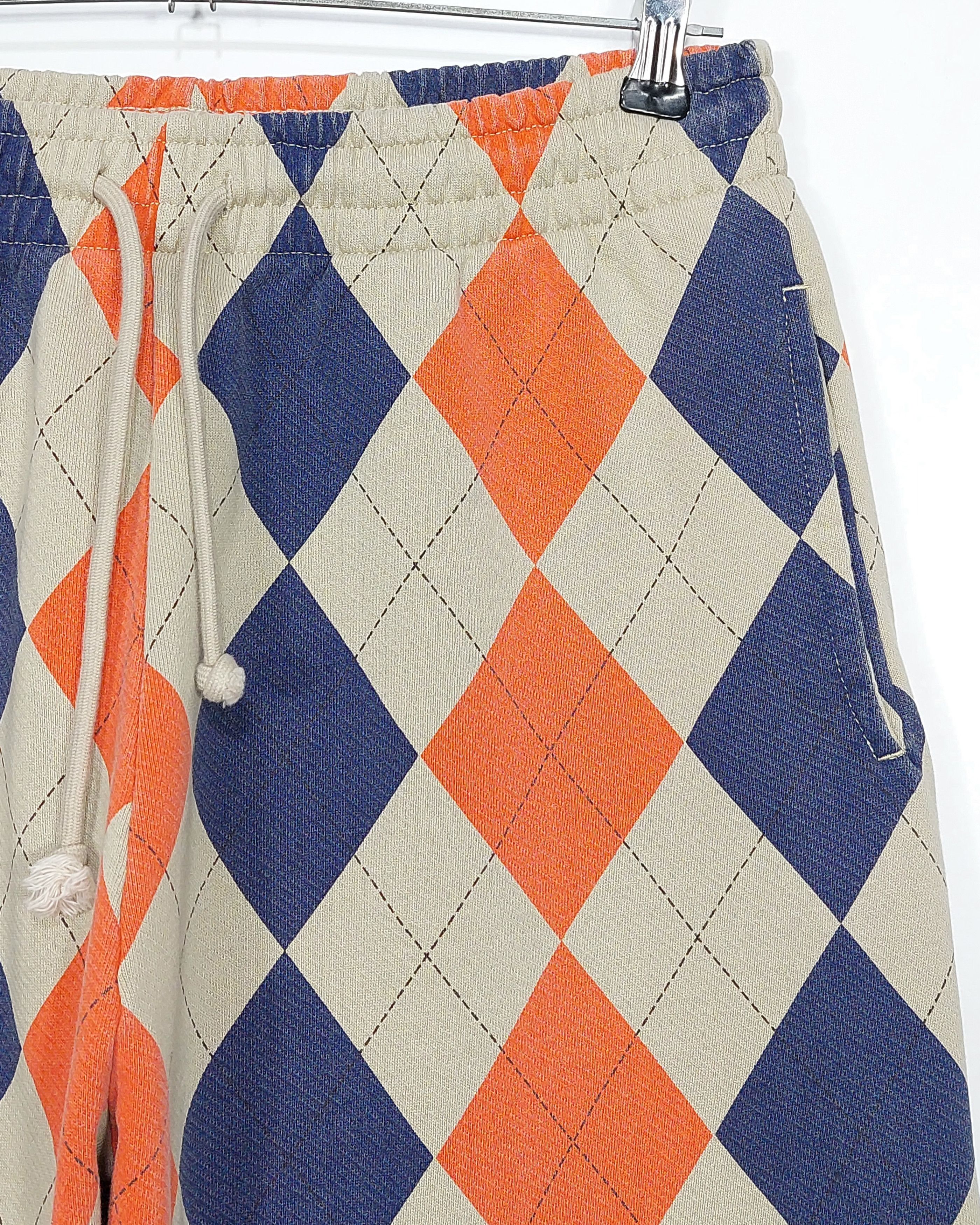 DENIM TEARS intarsia derby sweatpants - tan M Size US 34 / EU 50 - 4 Thumbnail