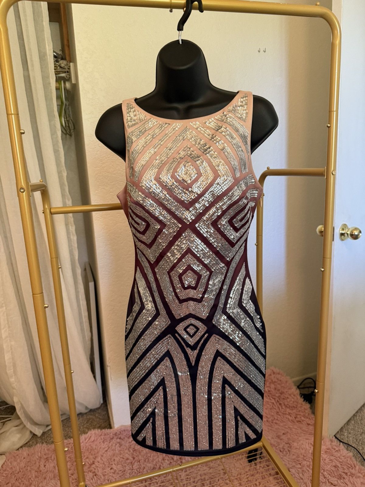 Bebe Gorgeous Bebe Sequin and Gradient Party dress Size M / US 6-8 / IT 42-44 - 1 Thumbnail