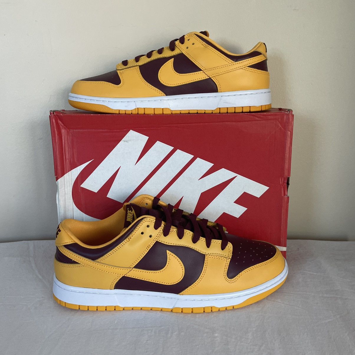 Nike Nike Dunk Low Arizona State University Gold Mens US Size 13 Size US 13 / EU 46 - 1 Thumbnail