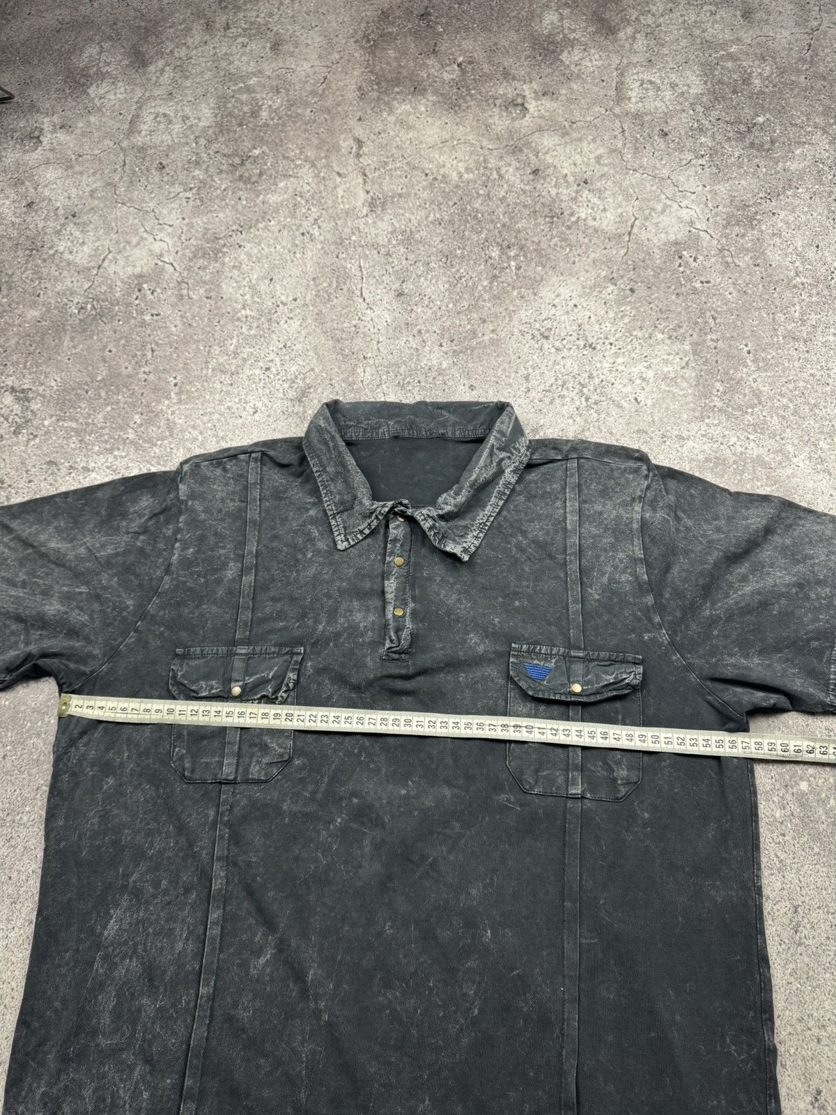 Emporio Armani Avant Garde Emporio Armani Washed Multipocket Polo Japanesse Size US L / EU 52-54 / 3 - 8 Thumbnail