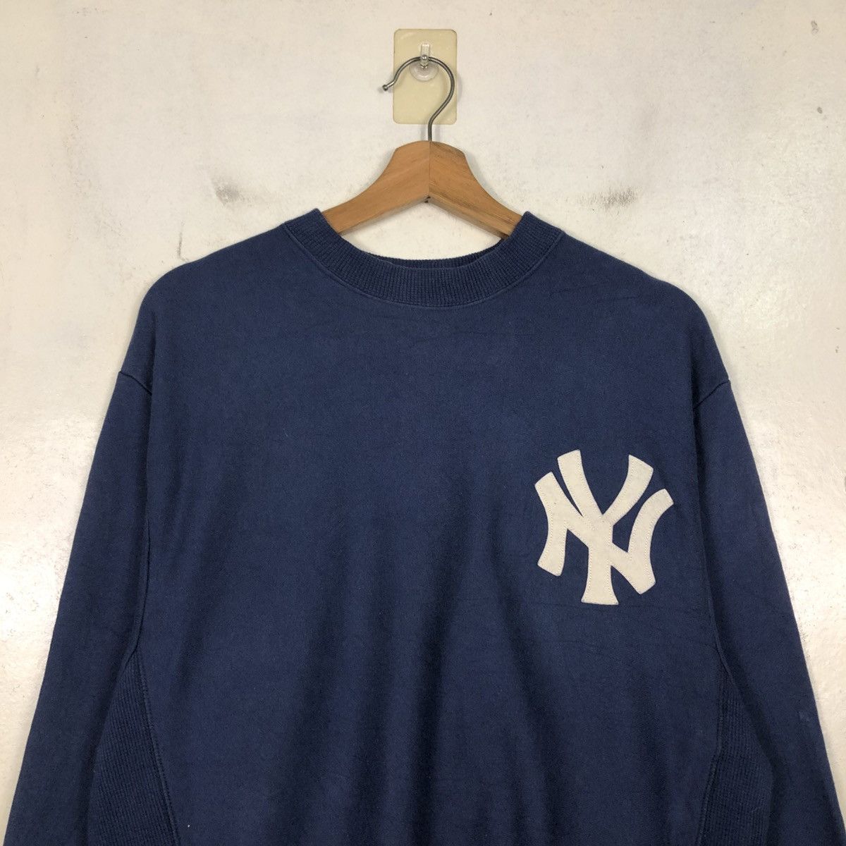 New York Yankees 📌Vintage New York Yankees MLB Sweatshirt Big Logo Size US L / EU 52-54 / 3 - 5 Thumbnail