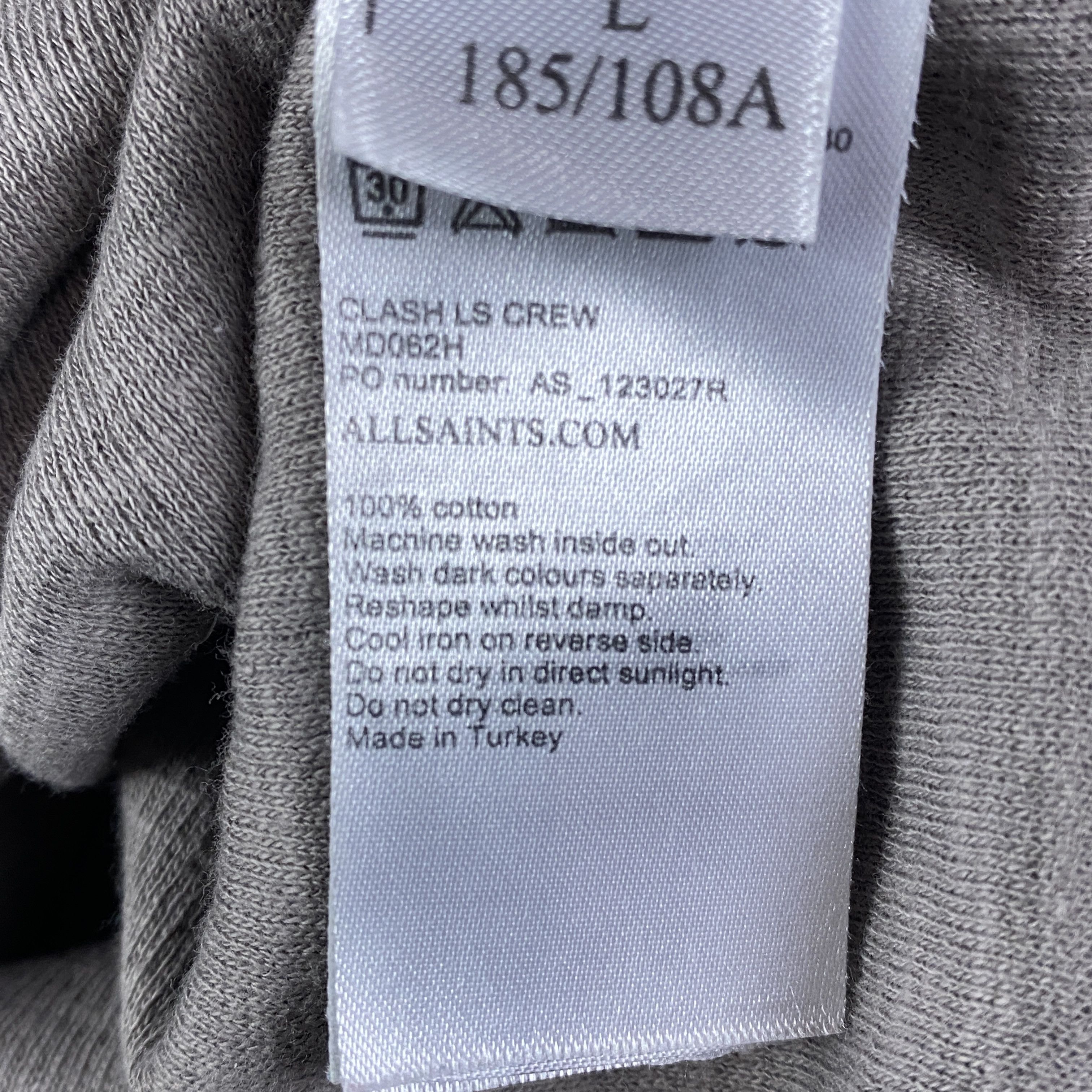 Allsaints Men’s Sweatshirt Long Sleeve Allsaints Size L Size US L / EU 52-54 / 3 - 6 Thumbnail