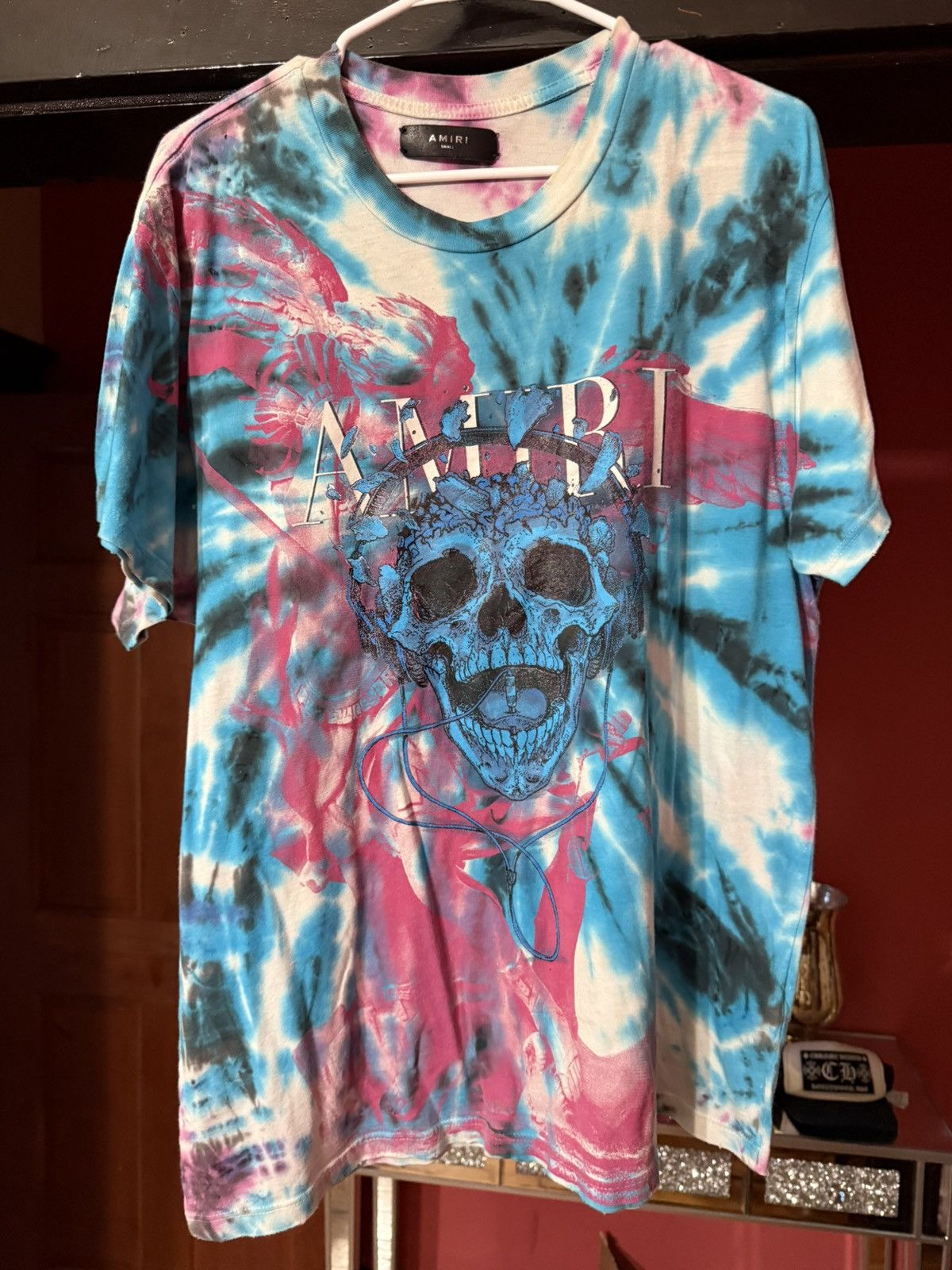 Amiri Amiri Tie Die Skull Size Small Size US S / EU 44-46 / 1 - 1 Thumbnail