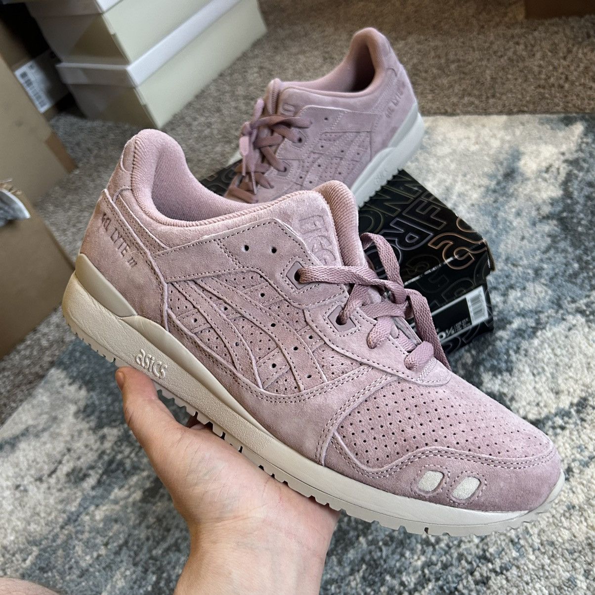 Asics × Kith × Ronnie Fieg 1201A224-251 FW20 GEL LYTE iii “THE PALETTE” DUSTY QUARTZ Size US 10.5 / EU 43-44 - 6 Thumbnail