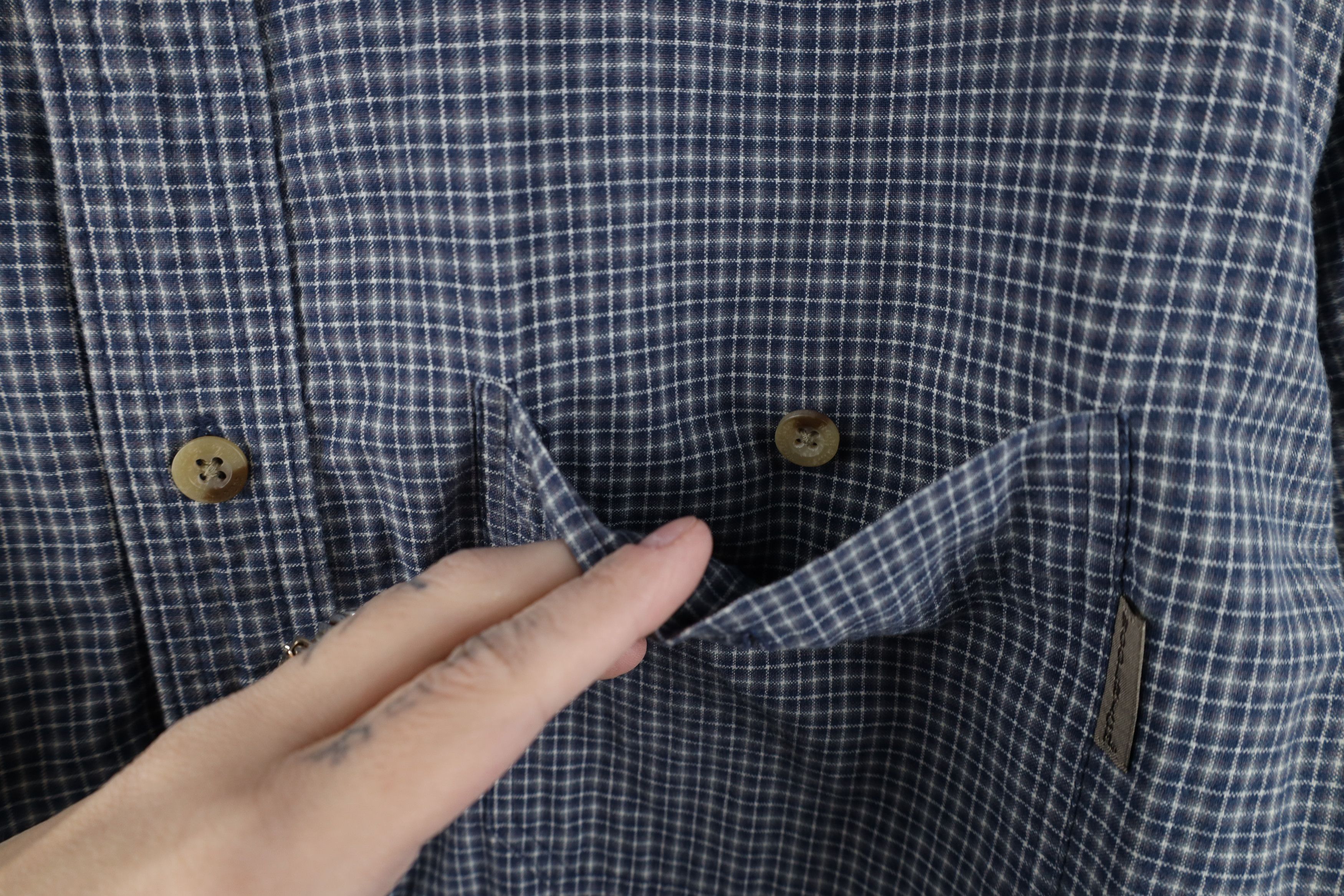 Woolrich Woolen Mills Vintage Woolrich Short Sleeve Collared Button Down Shirt Size US XL / EU 56 / 4 - 5 Thumbnail