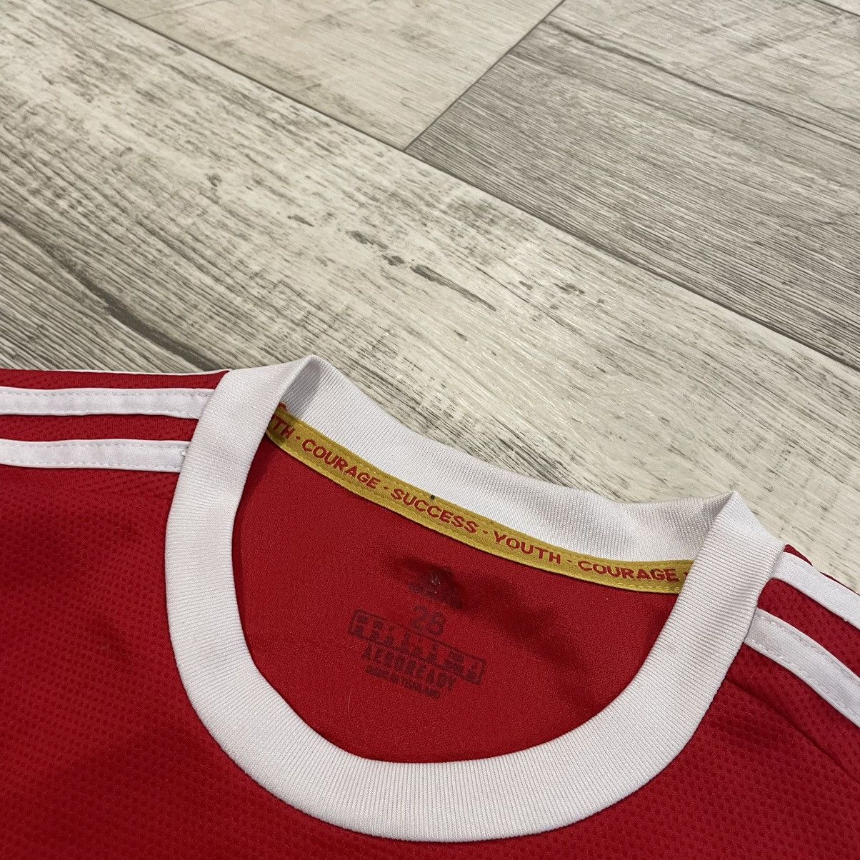 Adidas Vintage ADIDAS HAMILTON 8 Manchester United Team tee jersey Size US XS / EU 42 / 0 - 4 Thumbnail