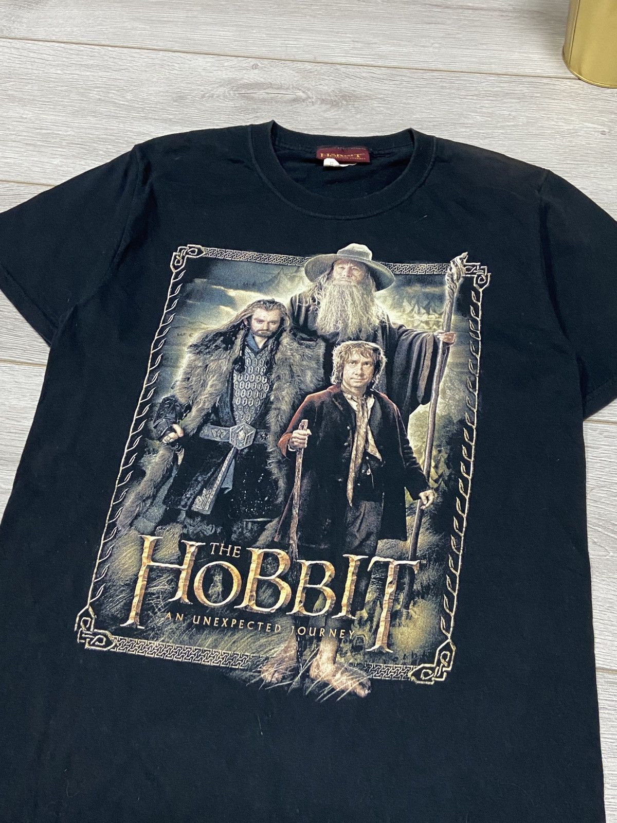 Vintage The Hobbit Jerzees an unexpected journey t-shirt Size US S / EU 44-46 / 1 - 3 Thumbnail