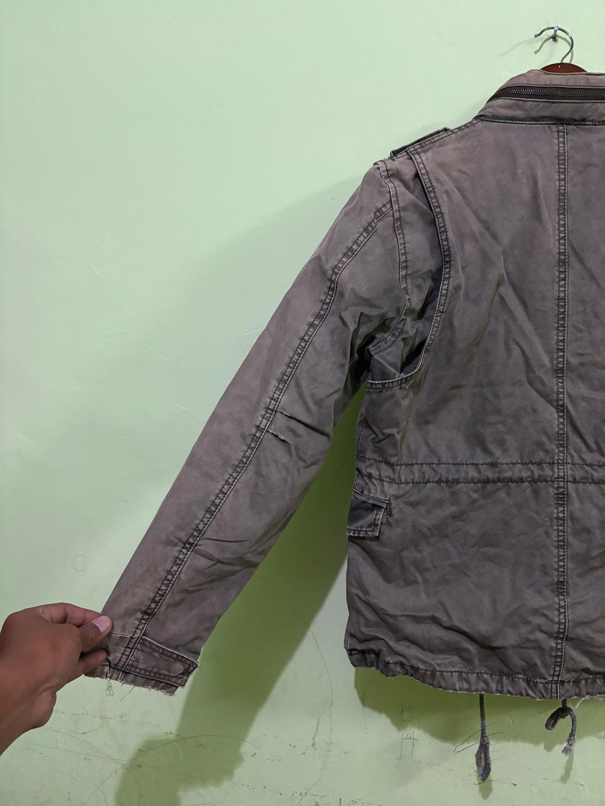 14th Addiction × JACKROSE Jack Rose M65 Field Jacket Distressed Military fashion Size US M / EU 48-50 / 2 - 8 Thumbnail
