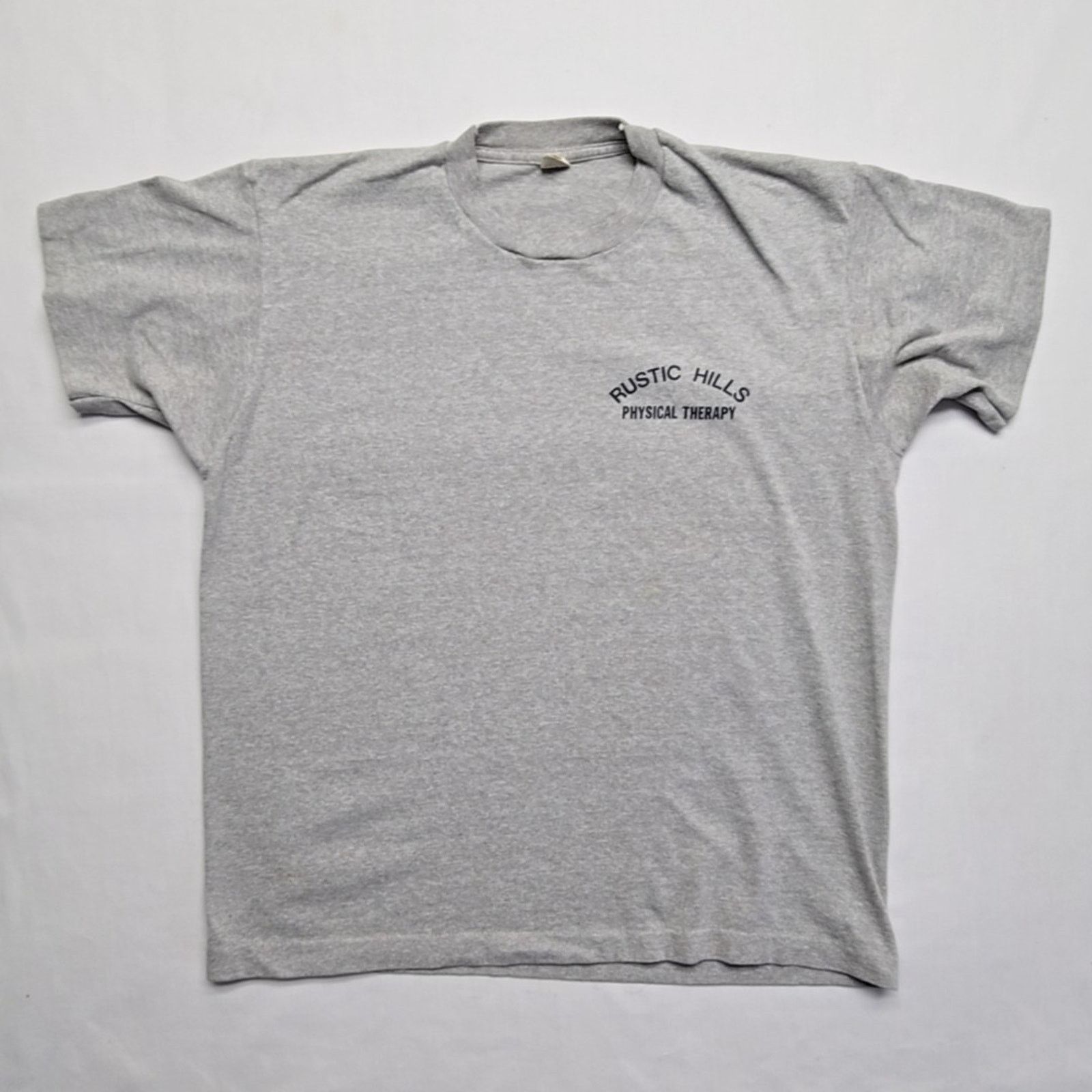 Vintage Vintage Rustic Hills Physical Therapy Shirt Gray XL Tee 90s Size US XL / EU 56 / 4 - 1 Thumbnail