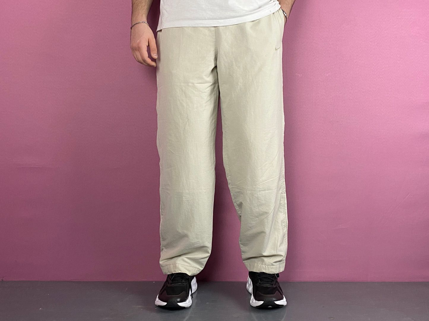 Nike × Vintage Y2K Nike Vintage Men's Straight Track Pants - M Size US 38 / EU 54 - 2 Thumbnail