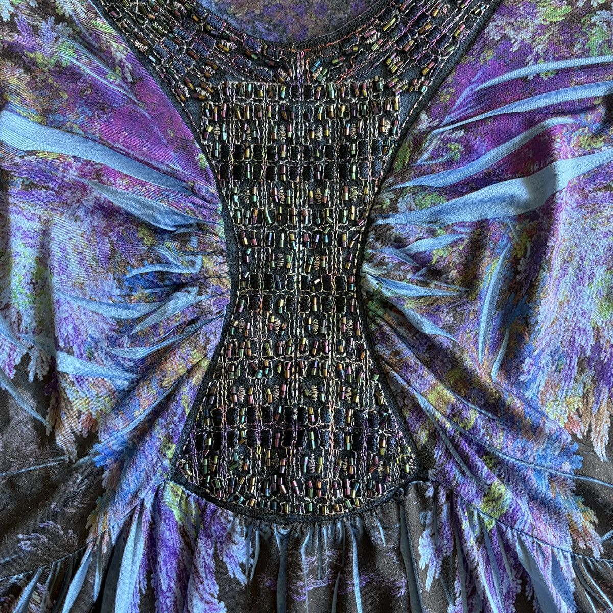 Other One world boho beaded blouse Size S / US 4 / IT 40 - 3 Thumbnail