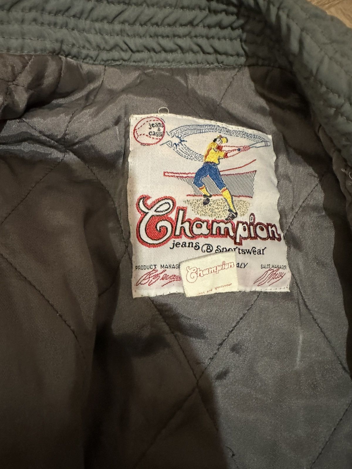 Champion Vintage Champion Jeans Military Field Jacket Made in Italy Size US M / EU 48-50 / 2 - 5 Thumbnail