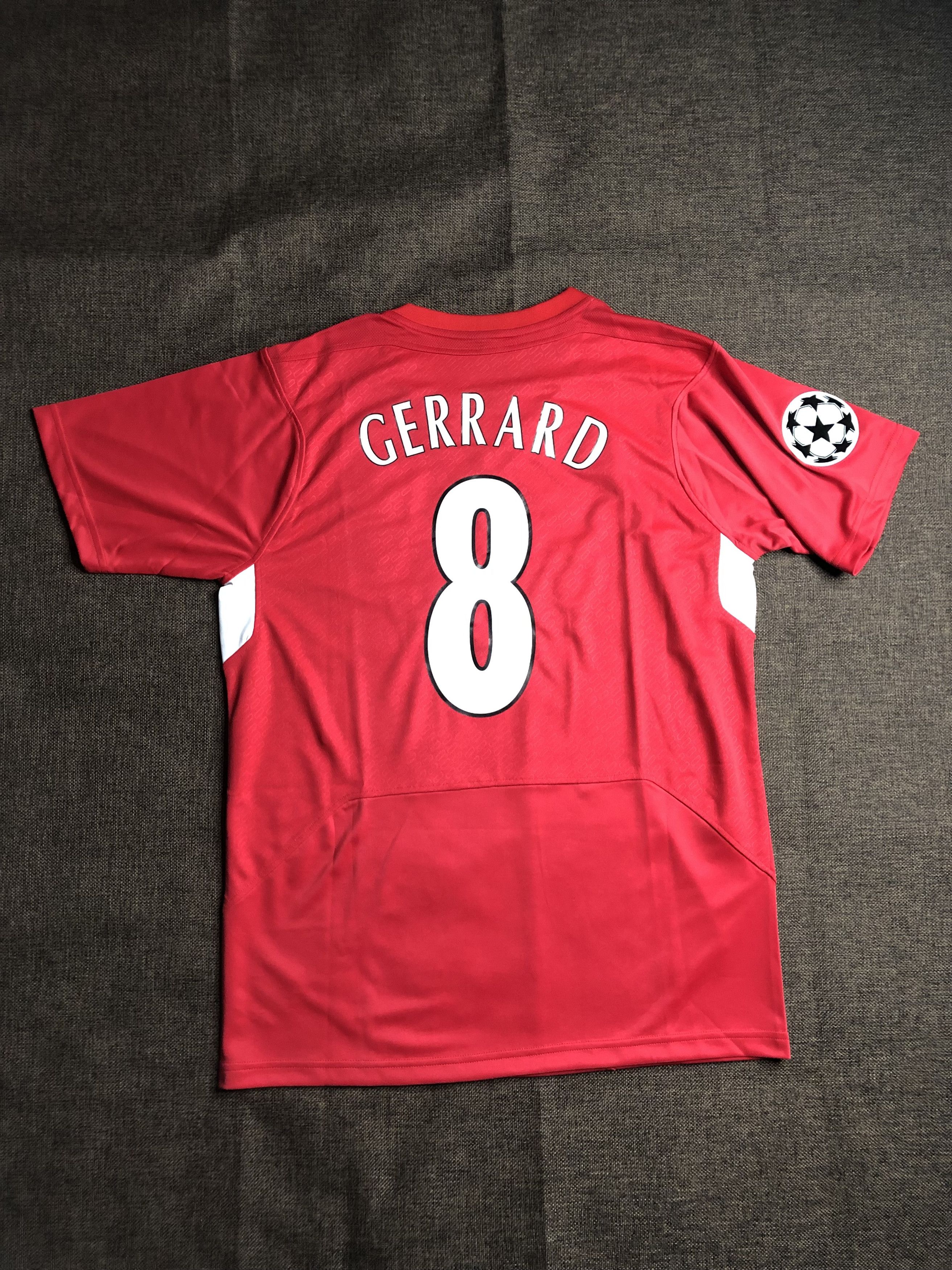 2004-05 Liverpool Home GERRARD Soccer Jersey