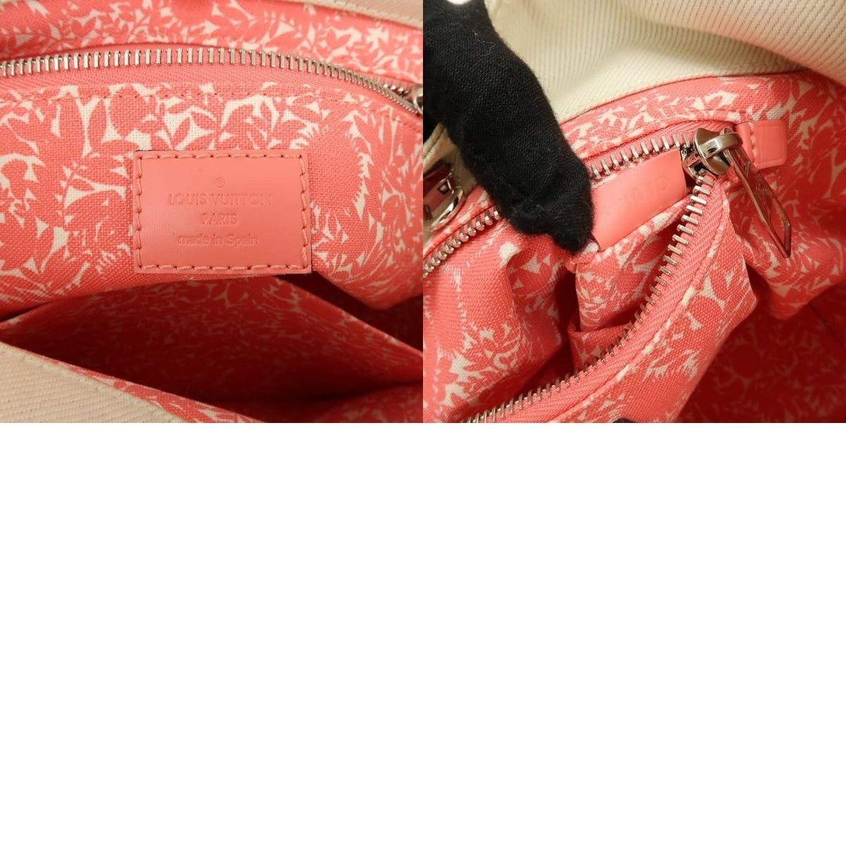 Louis Vuitton Louis Vuitton Articles de Voyage Cabas PM Canvas Tote Cream Size ONE SIZE - 8 Thumbnail