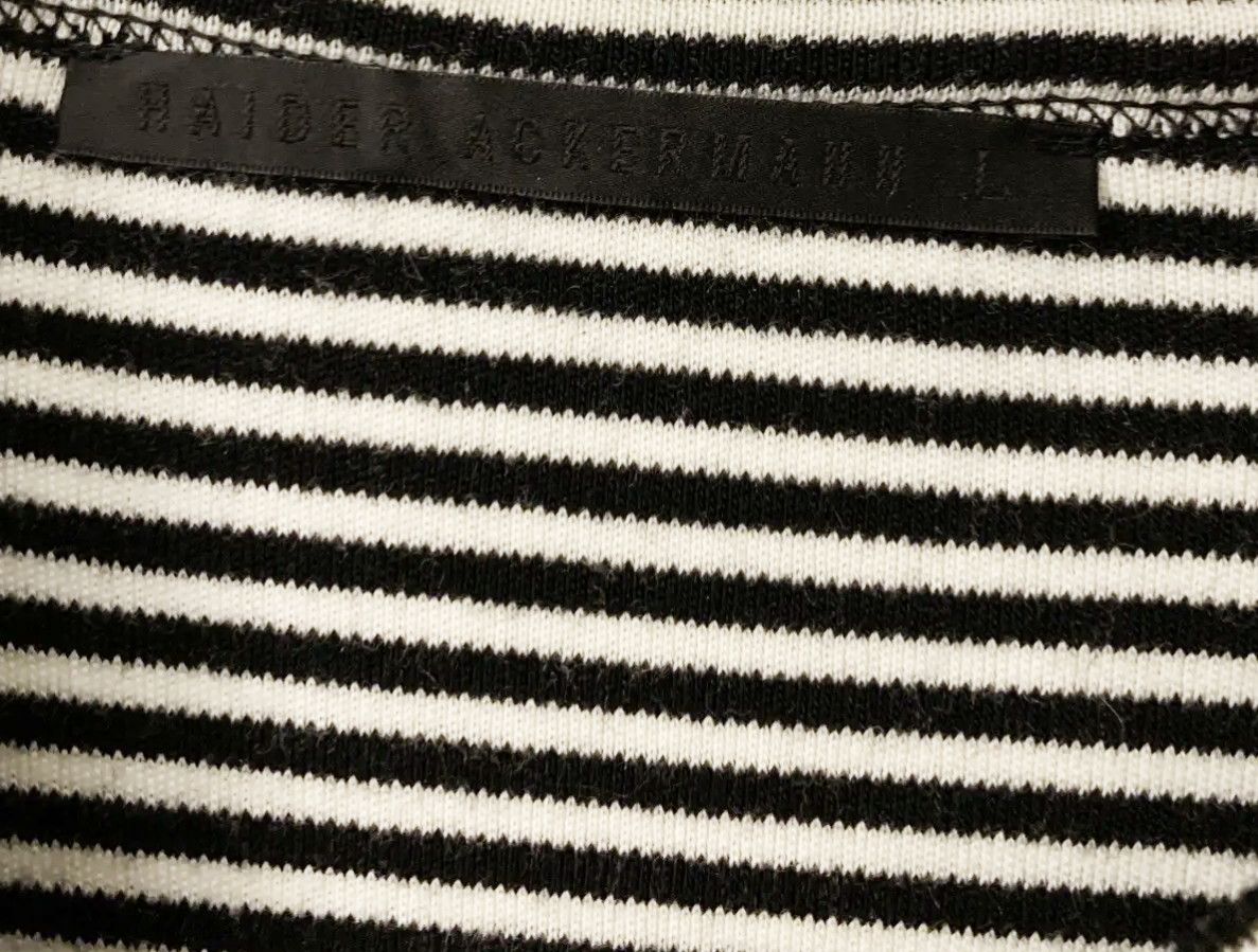 Haider Ackermann Striped Slim-fit Sweater Size US L / EU 52-54 / 3 - 8 Thumbnail