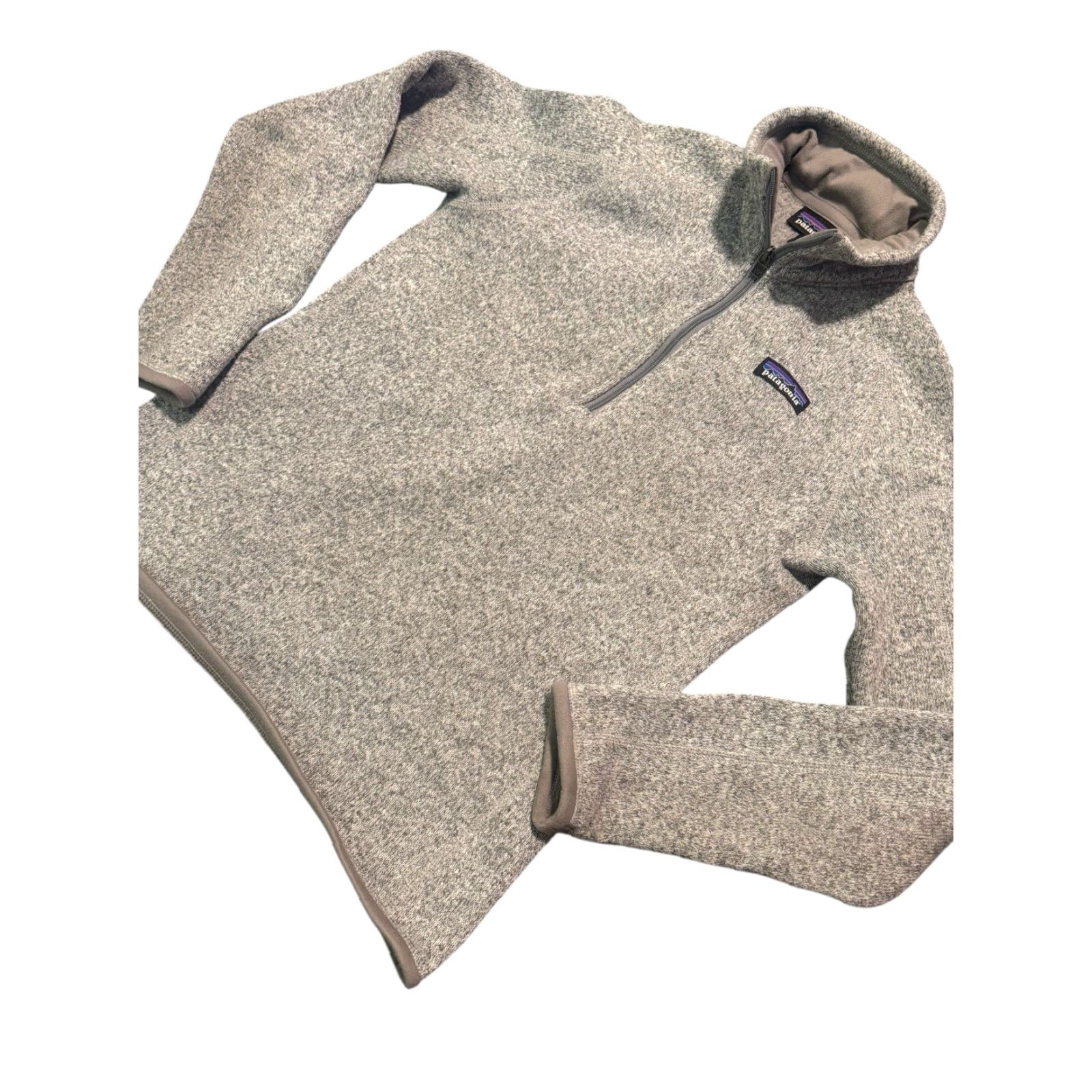 Patagonia Patagonia Better Sweater Womens Small Gray 1/4 Zip Fleece Jacket Sweatshirt EUC Size S / US 4 / IT 40 - 3 Thumbnail