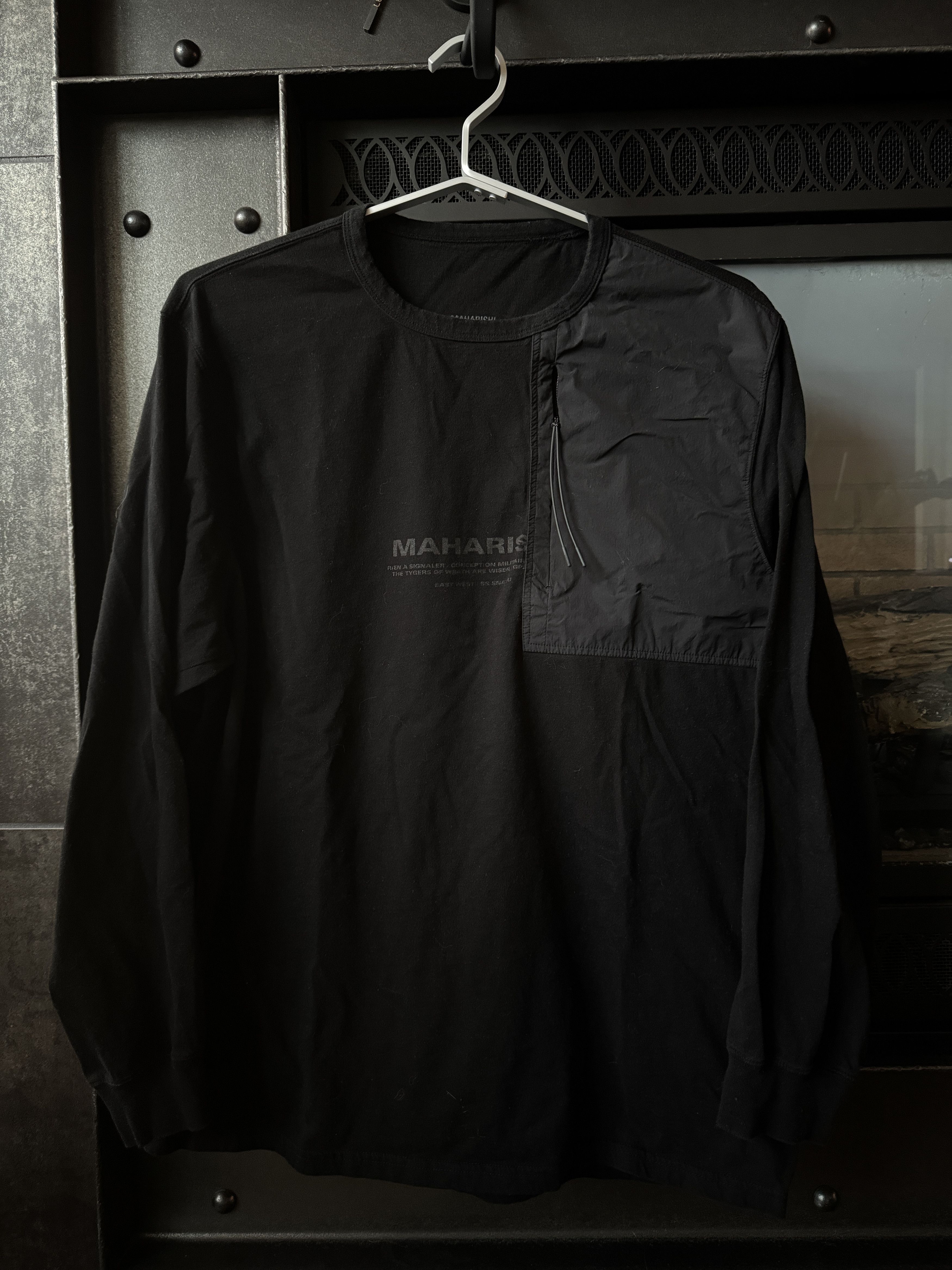 Maharishi Maharishi Catch Zip Pocket Long Sleeve OverShirt XL Size US XL / EU 56 / 4 - 1 Thumbnail