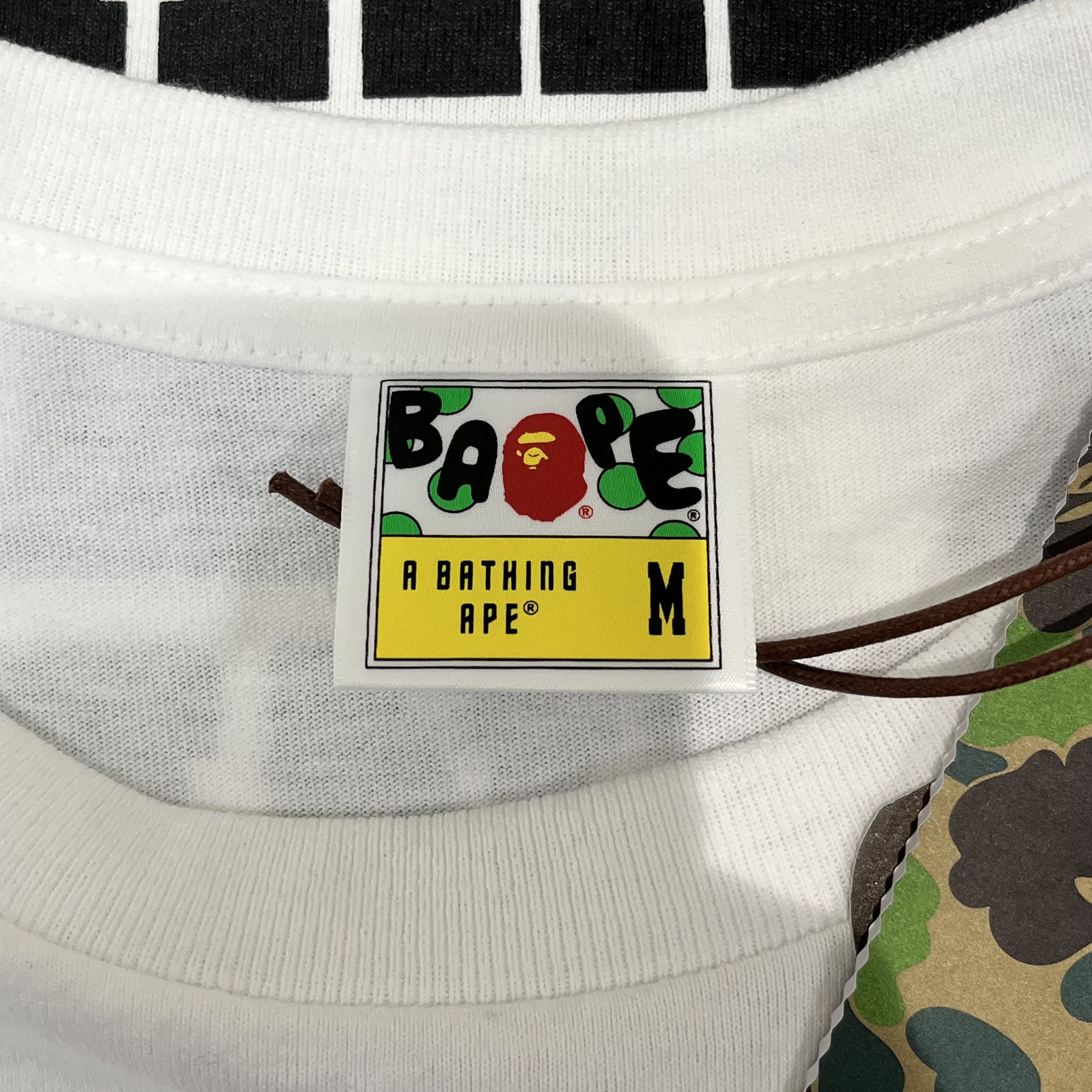 Bape × Swarovski Bape x Big Sean Swarovski Ape Head Tee White Size US M / EU 48-50 / 2 - 6 Thumbnail