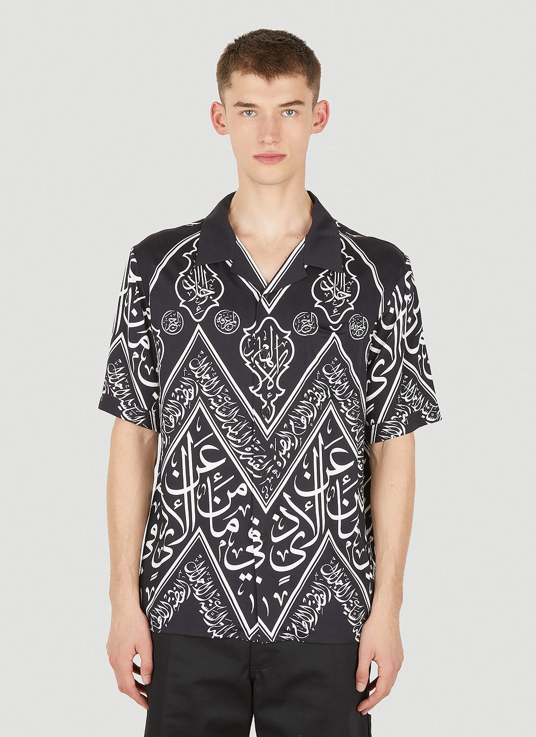 GmbH Graphic Print Bowling Shirt Size US S / EU 44-46 / 1 - 1 Thumbnail