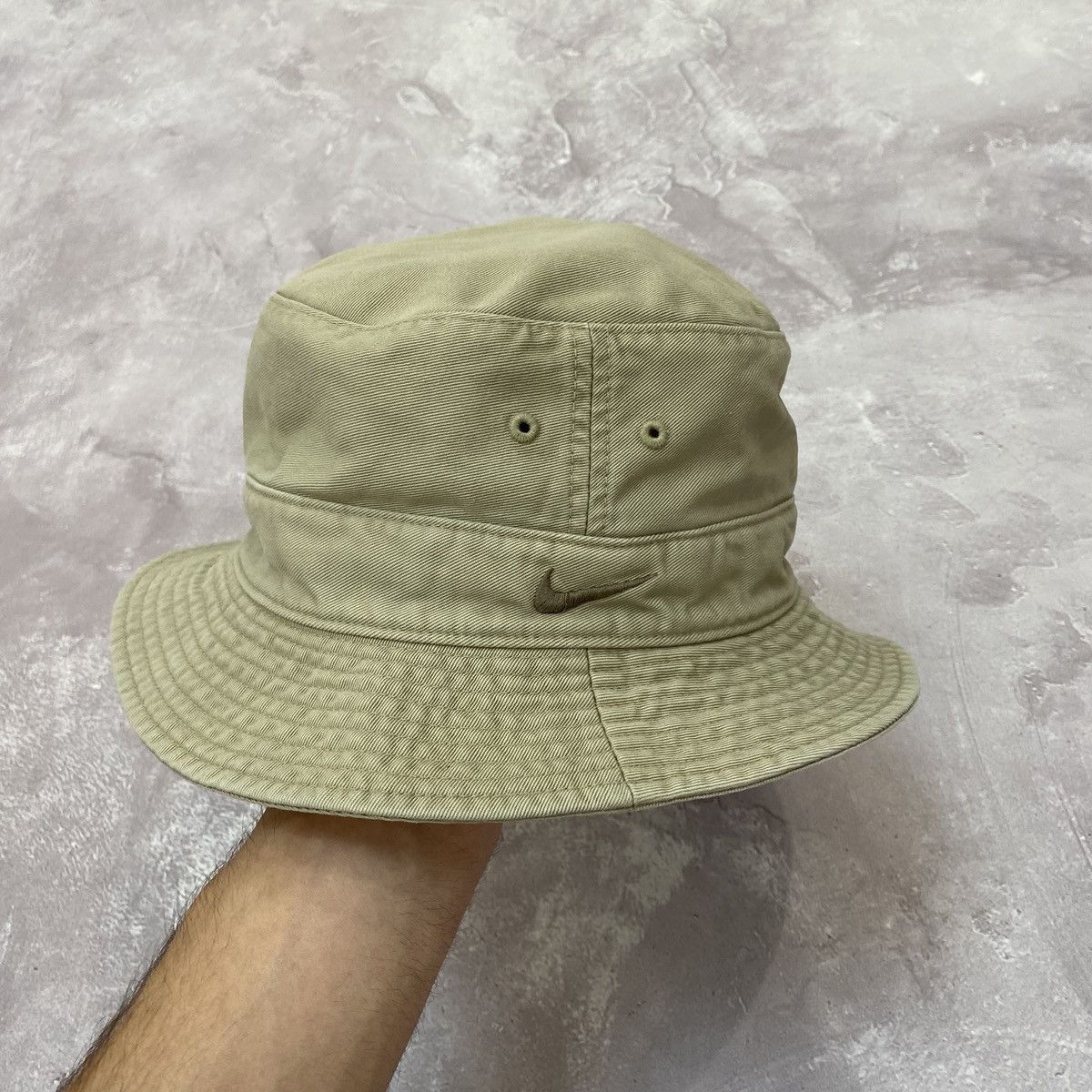 Nike Vintage Nike Swoosh Logo Bucket Hat Panama Size ONE SIZE - 2 Thumbnail
