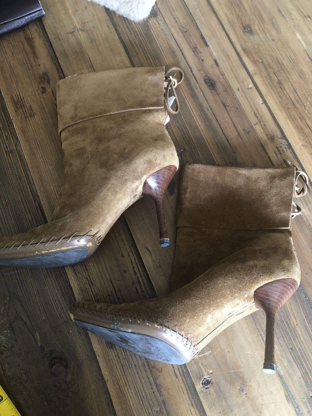 Gucci Gucci Suede Leather Boots 9 Size US 9 / IT 39 - 2 Thumbnail