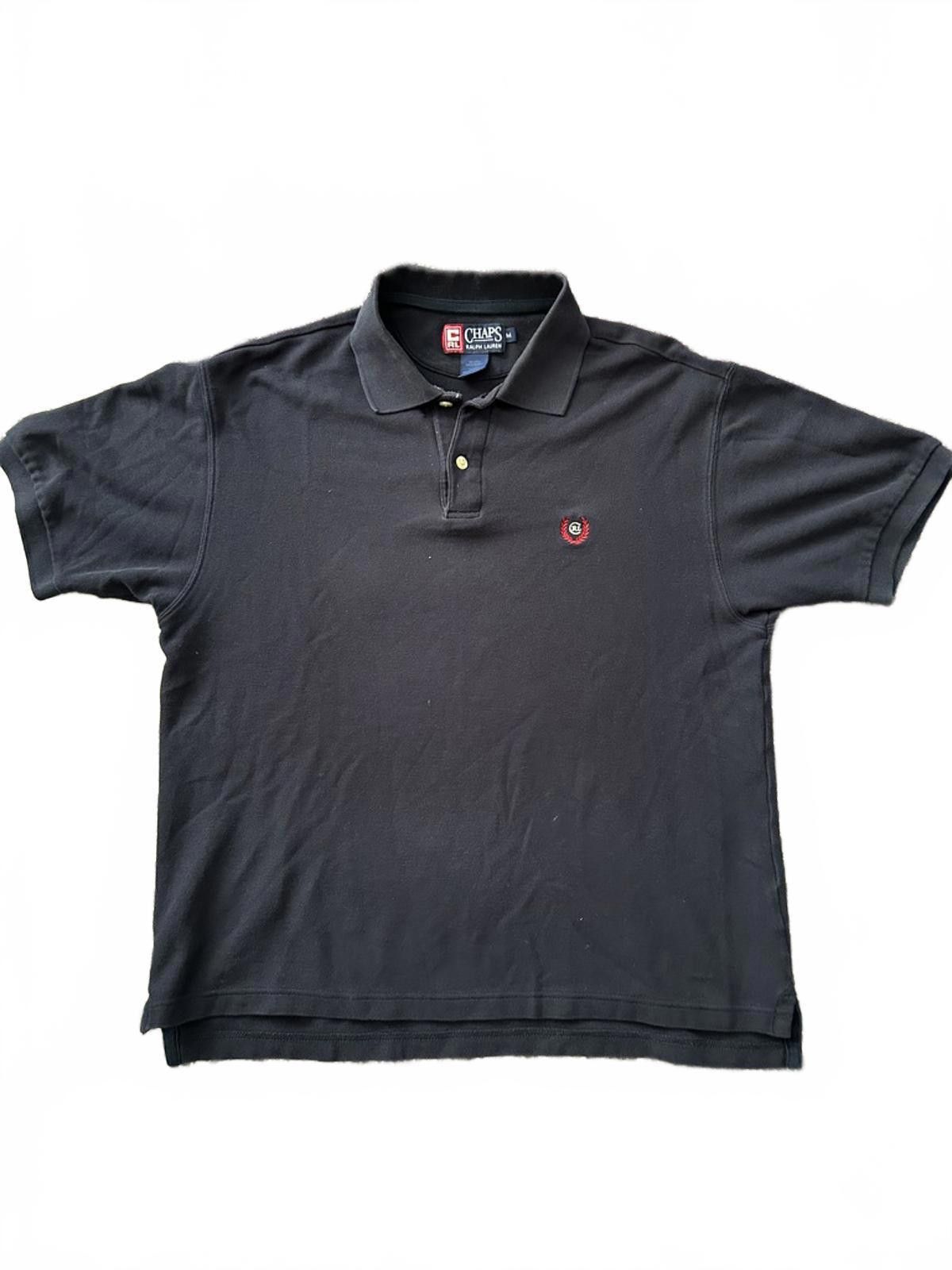 Chaps Ralph Lauren Chaps Ralph Lauren Men's Black Polo Shirt Size US M / EU 48-50 / 2 - 1 Thumbnail