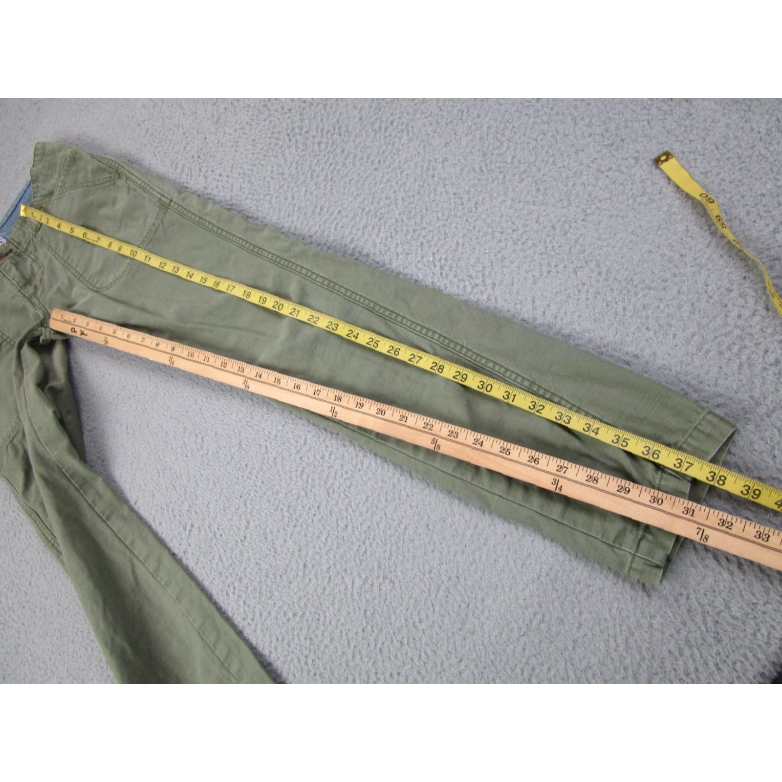 Prps PRPS Pants Womens 28 29 Green Boho Utility Military Chino Trousers Army Japan Pants Womens 28 29 Green Chino Army Japan Size 28" / US 6 / IT 42 - 5 Thumbnail