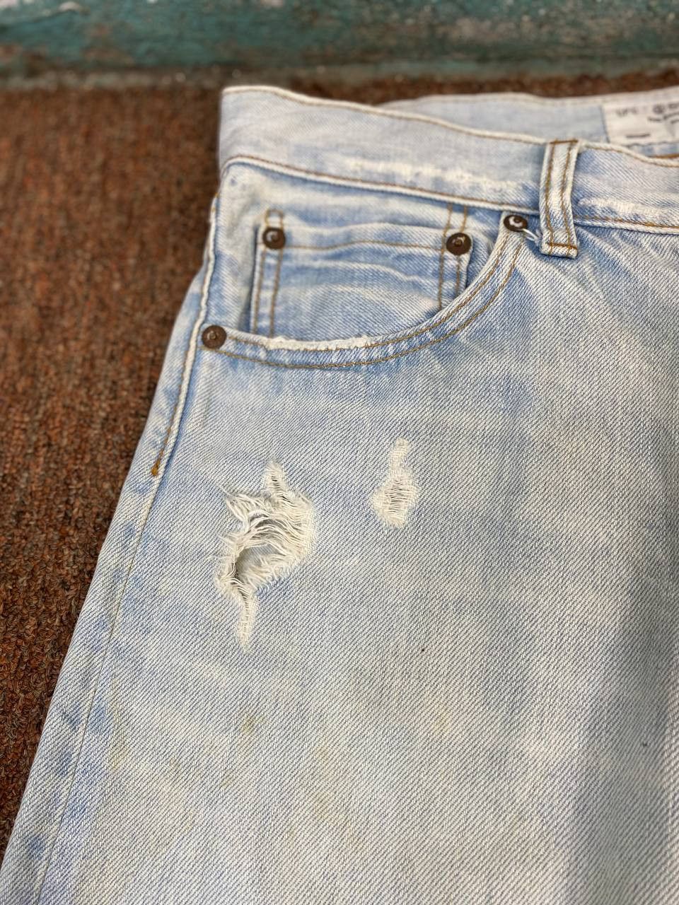 Japanese Brand cp-c japanese brands union made distressed denim Size US 32 / EU 48 - 11 Thumbnail