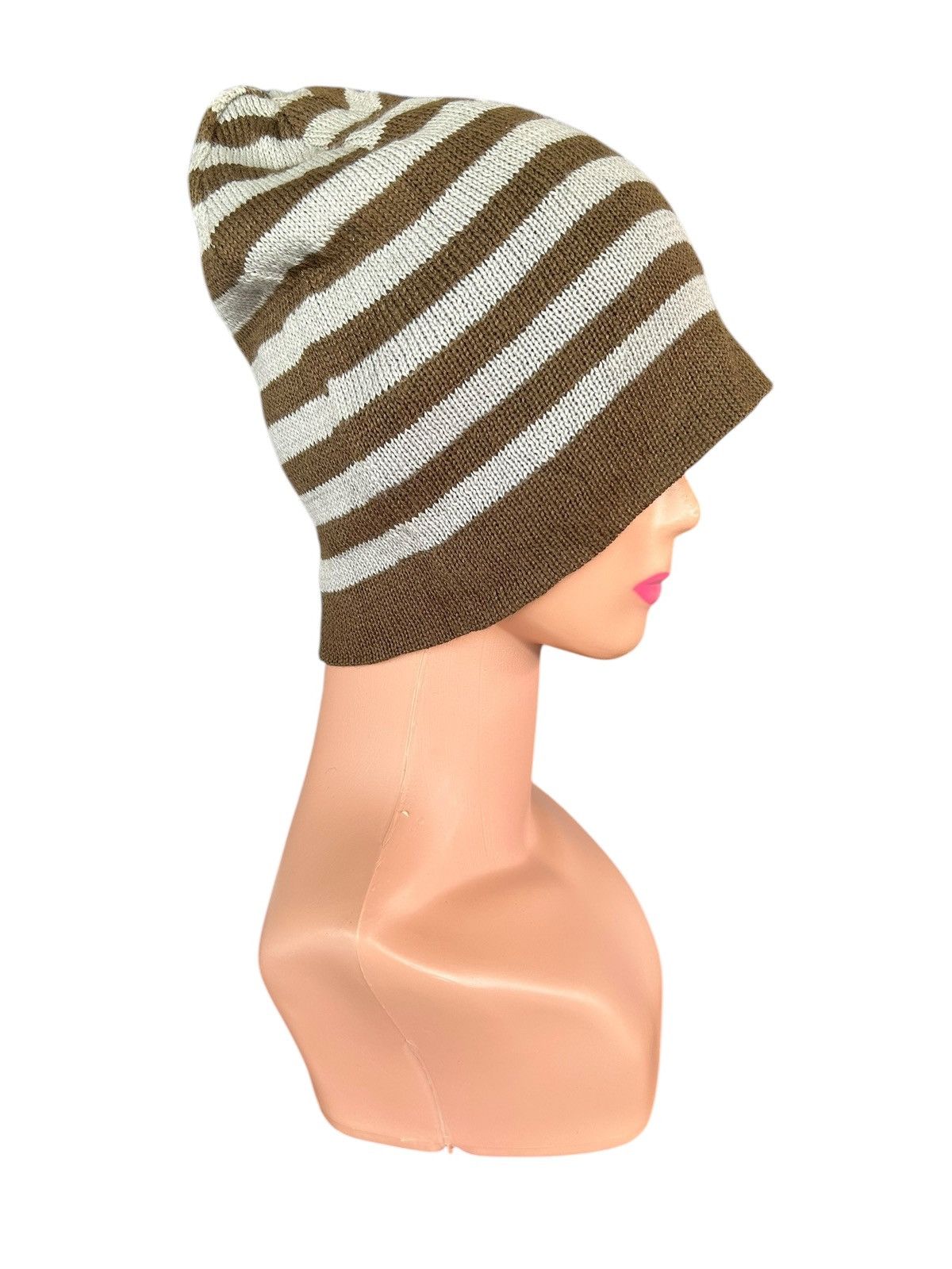 Japanese Brand × Kapital × Vintage Stripe Japanese Style Beanie Hats Size ONE SIZE - 5 Thumbnail