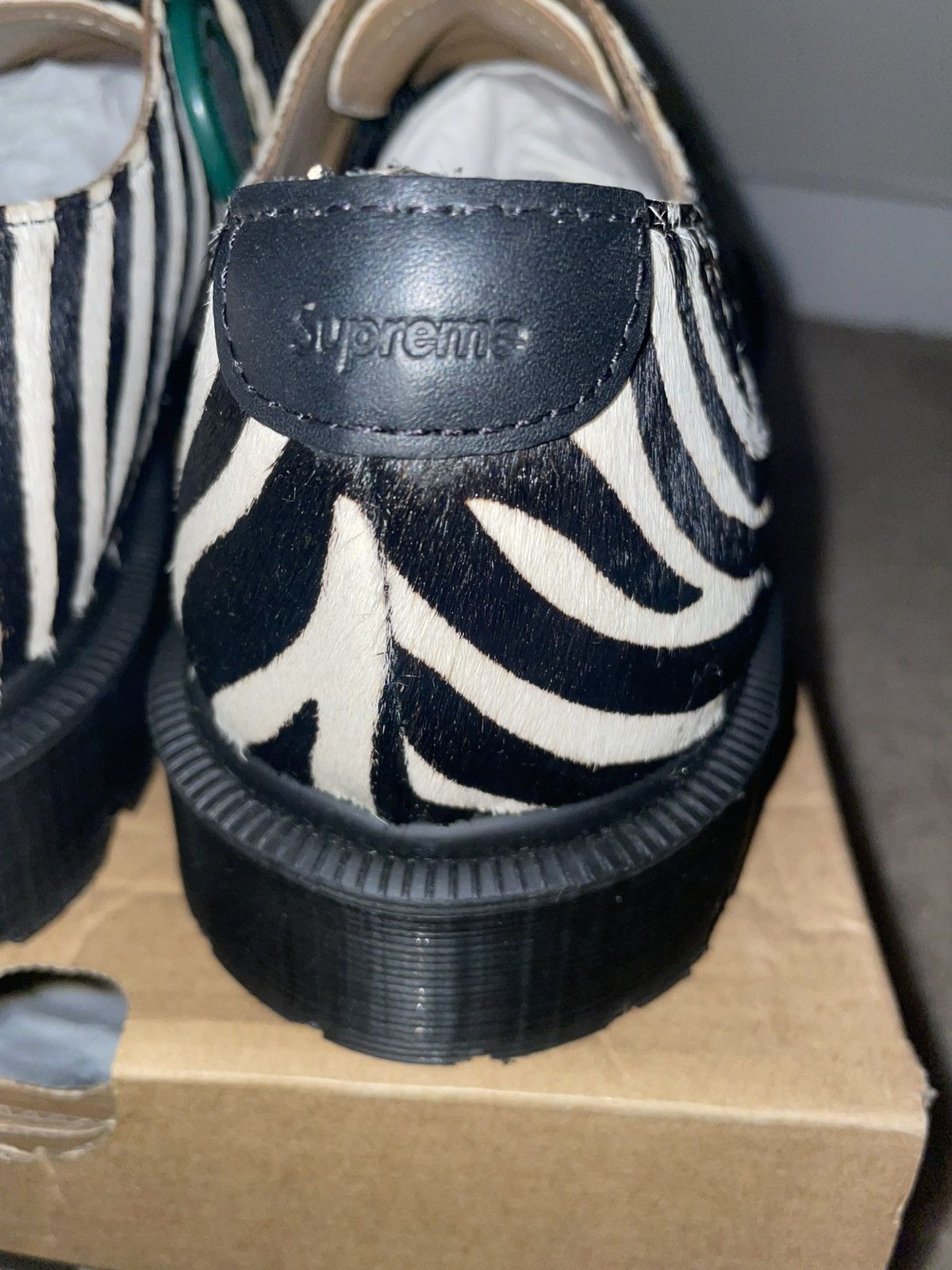 Dr. Martens × Supreme Dr. Martens x Supreme 2046 Zebra Oxfords Size US 11 / EU 44 - 5 Thumbnail
