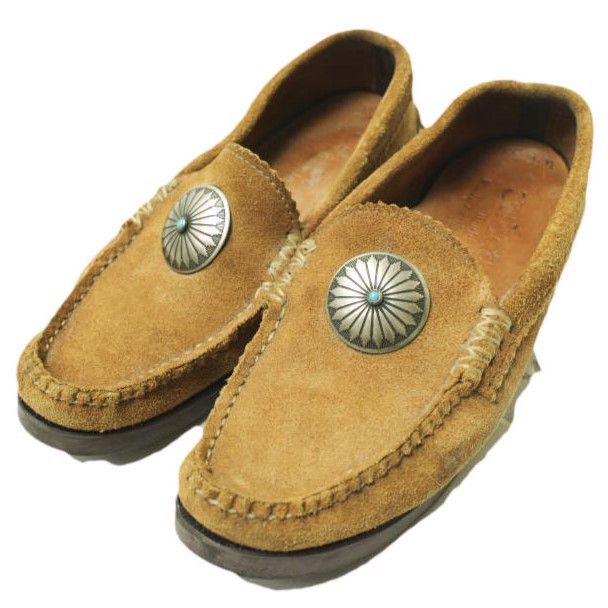 Other Other Yuketen Concho Moc Leather Suede Slip-on Shoes Suede Shoes DUTY FREE for USA Size ONE SIZE - 1 Thumbnail