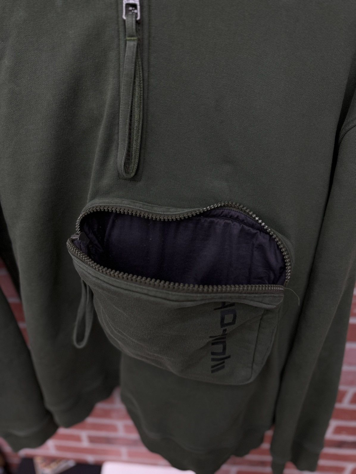 Louis Vuitton Louis Vuitton Virgil Abloh Green Hoodie Size 4L Size US XXL / EU 58 / 5 - 15 Thumbnail