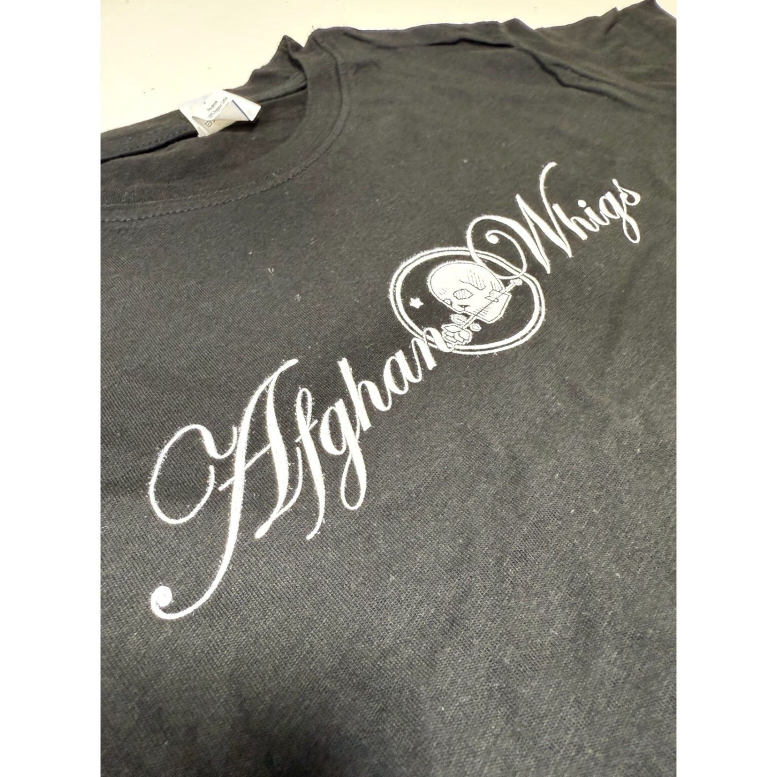 Tultex VINTAGE AFGHAN WHIGS T-Shirt Ladies Black Small Size Unisex Adults 100% Cotton Graphic Print Modern Fit Mens Womens Size US S / EU 44-46 / 1 - 3 Thumbnail